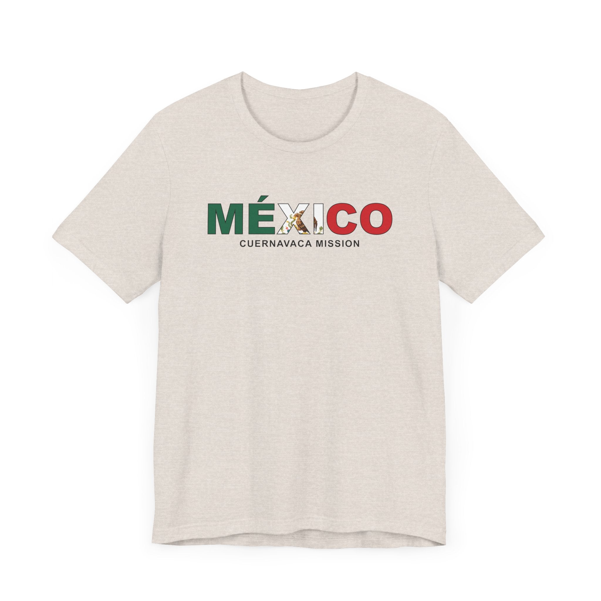 Mexico Cuernavaca Mission Flag Title T-shirt - Mission Wishlist - LDS Missionary Gift Store