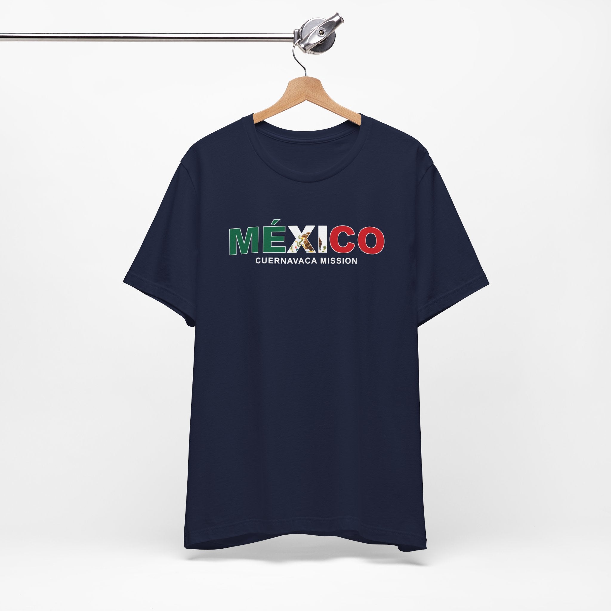 Mexico Cuernavaca Mission Flag Title T-shirt - Mission Wishlist - LDS Missionary Gift Store