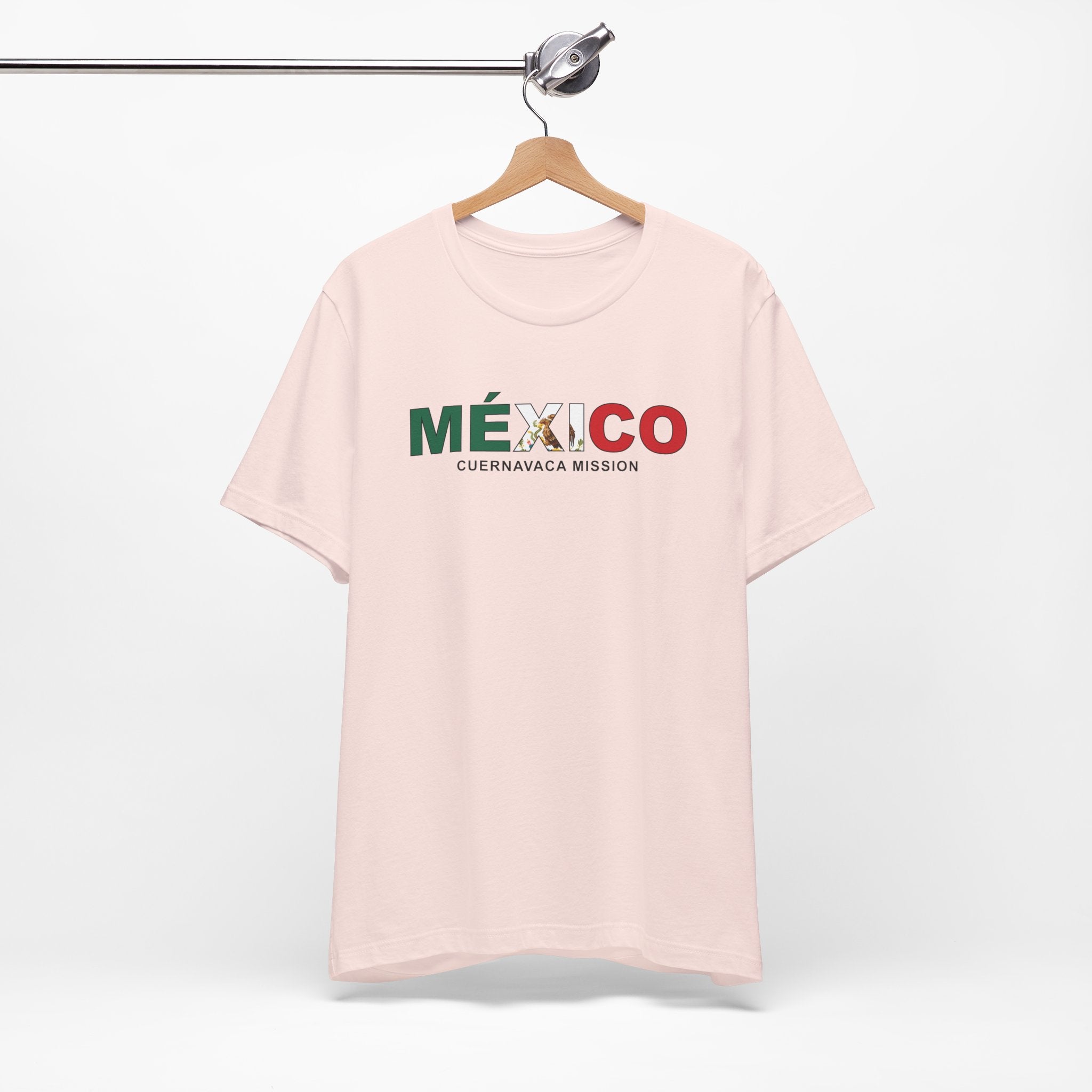 Mexico Cuernavaca Mission Flag Title T-shirt - Mission Wishlist - LDS Missionary Gift Store