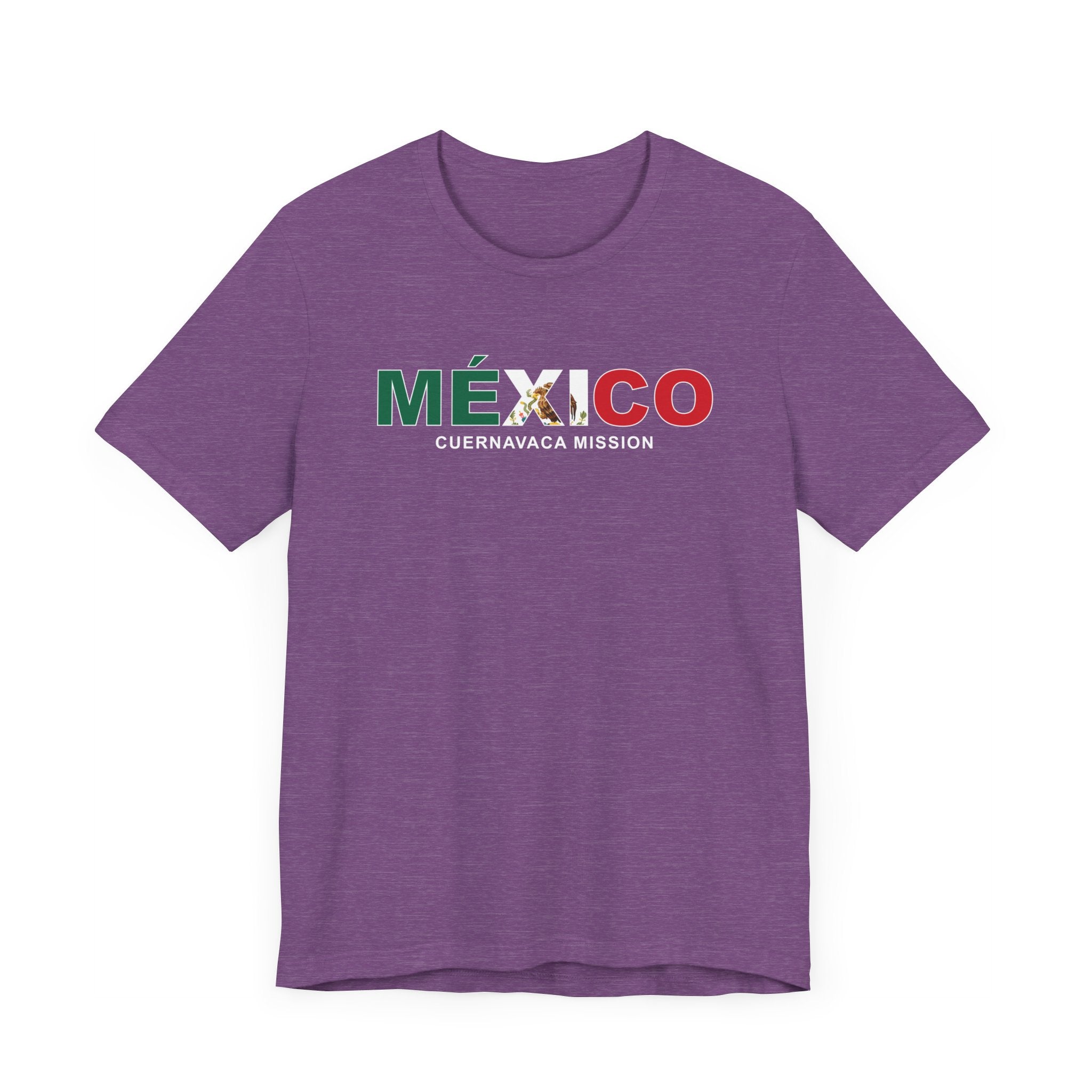 Mexico Cuernavaca Mission Flag Title T-shirt - Mission Wishlist - LDS Missionary Gift Store