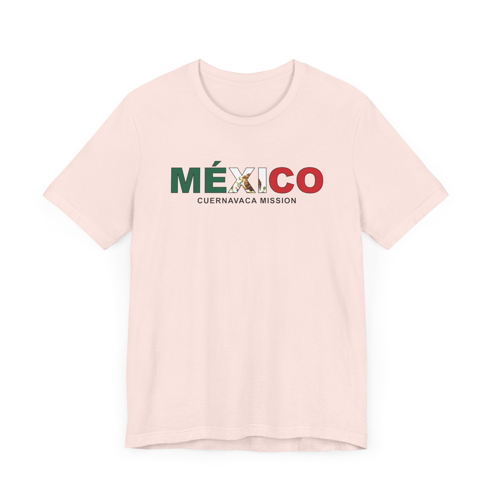 Mexico Cuernavaca Mission Flag Title T-shirt - Mission Wishlist - LDS Missionary Gift Store