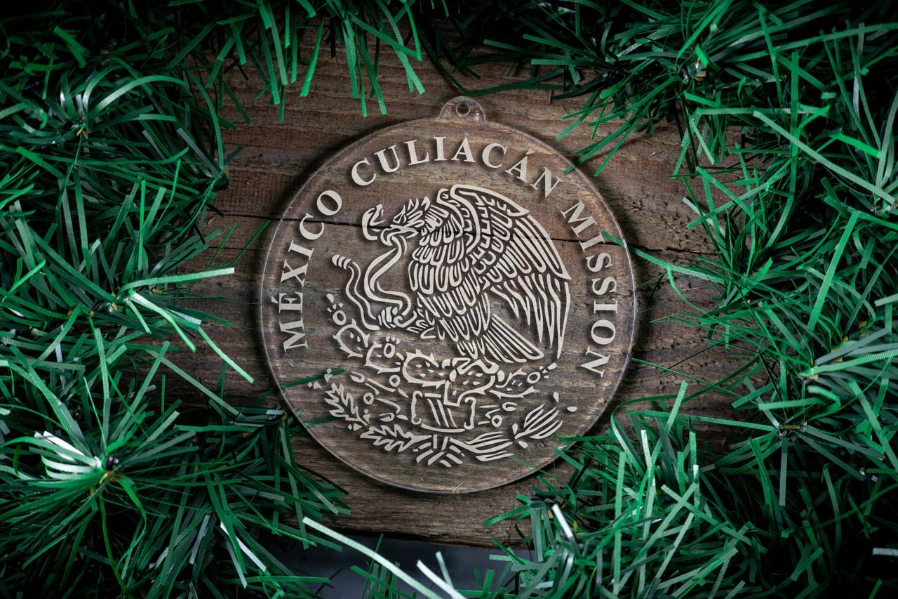 Mexico Culiacan Mission Christmas Ornament - Latter-Day Saint LDS Missionary Gift - Book of Mormon