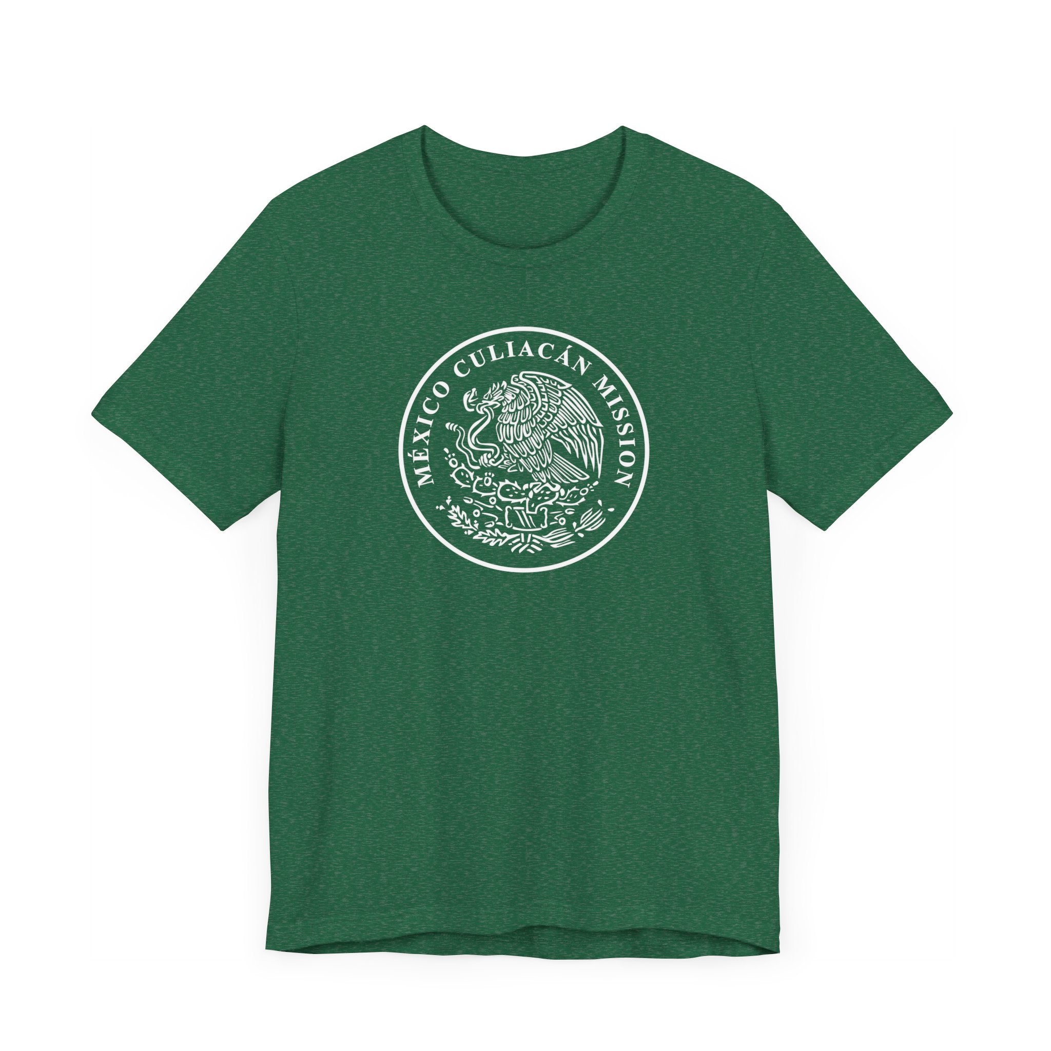 Mexico Culiacan Mission Circular Monochrome Logo T-Shirt - Mission Wishlist - LDS Missionary Gift Store