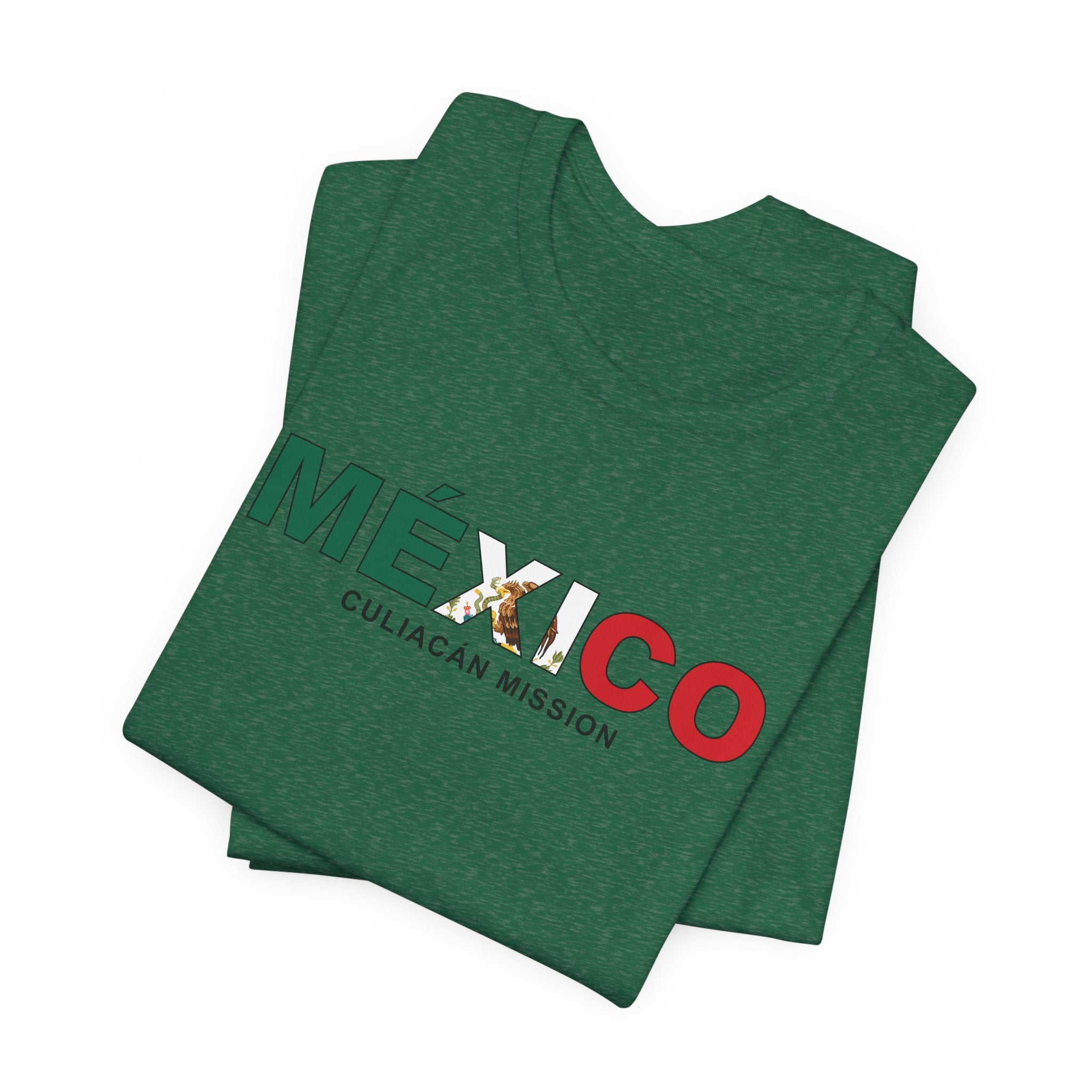 Mexico Culiacan Mission Flag Title T-shirt - Mission Wishlist - LDS Missionary Gift Store