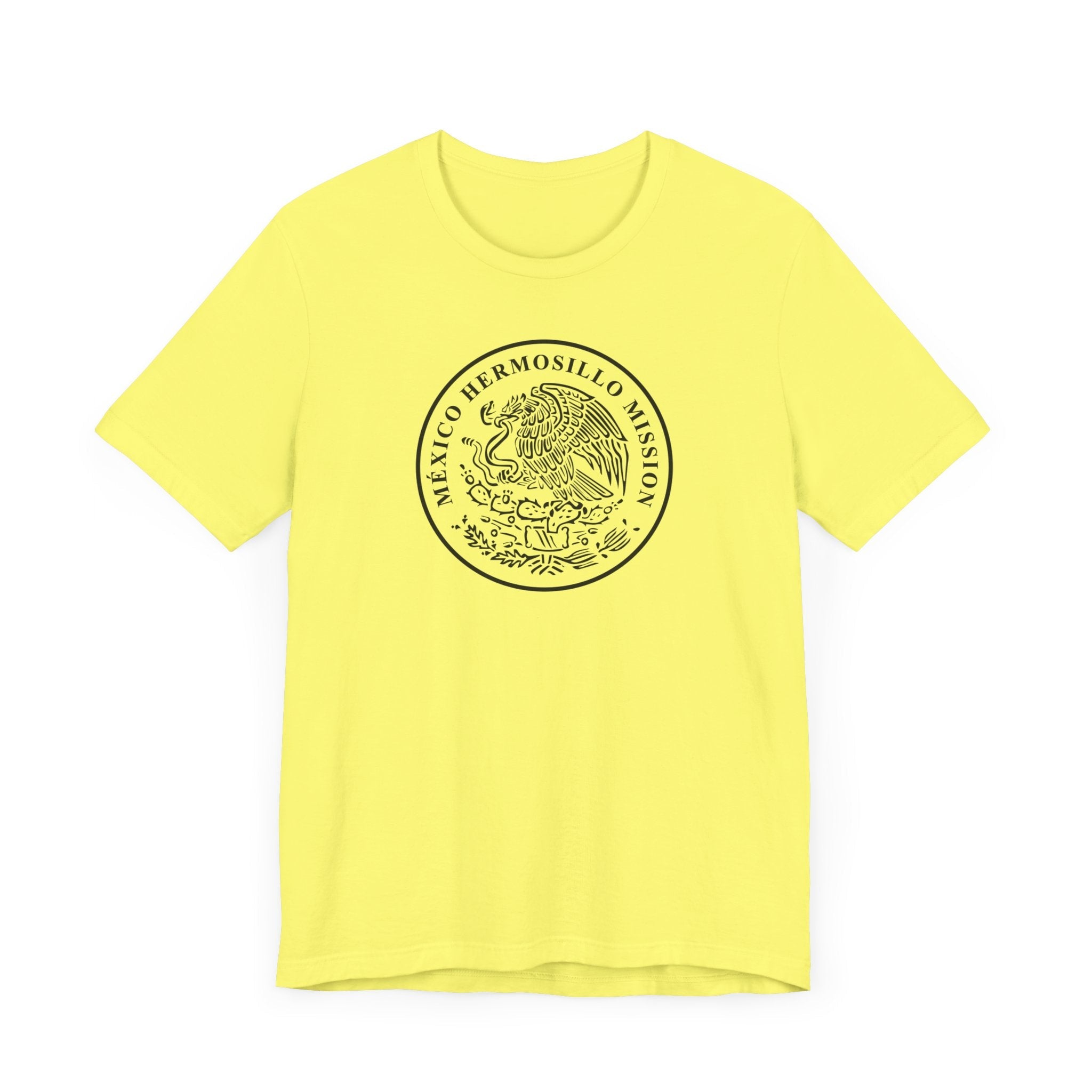 Mexico Hermosillo Mission Circular Monochrome Logo T-Shirt - Mission Wishlist - LDS Missionary Gift Store