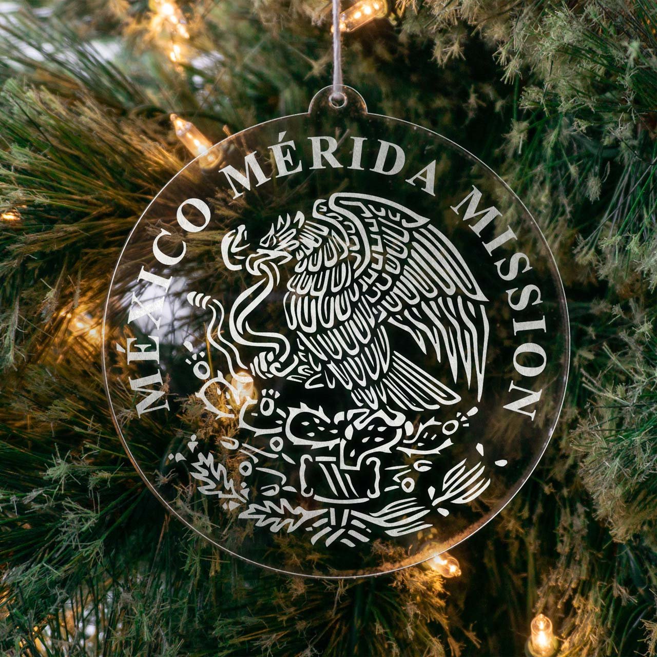 Mexico Merida Mission Christmas Ornament - Latter-Day Saint LDS Missionary Gift - Book of Mormon