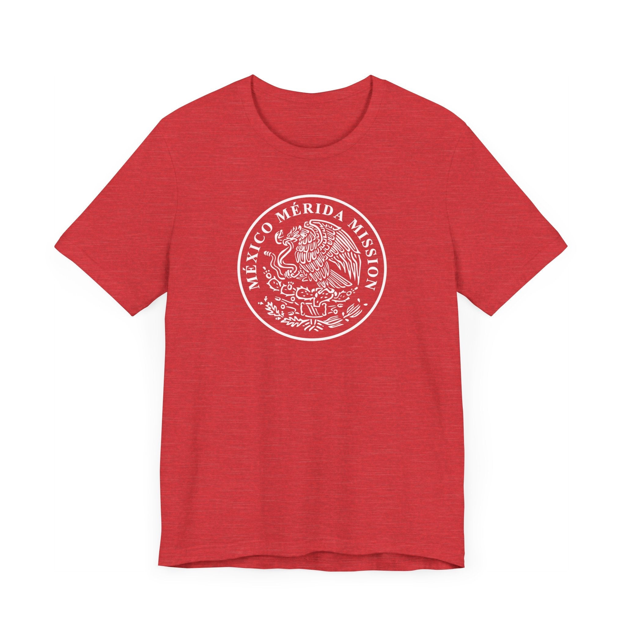 Mexico Merida Mission Circular Monochrome Logo T-Shirt - Mission Wishlist - LDS Missionary Gift Store