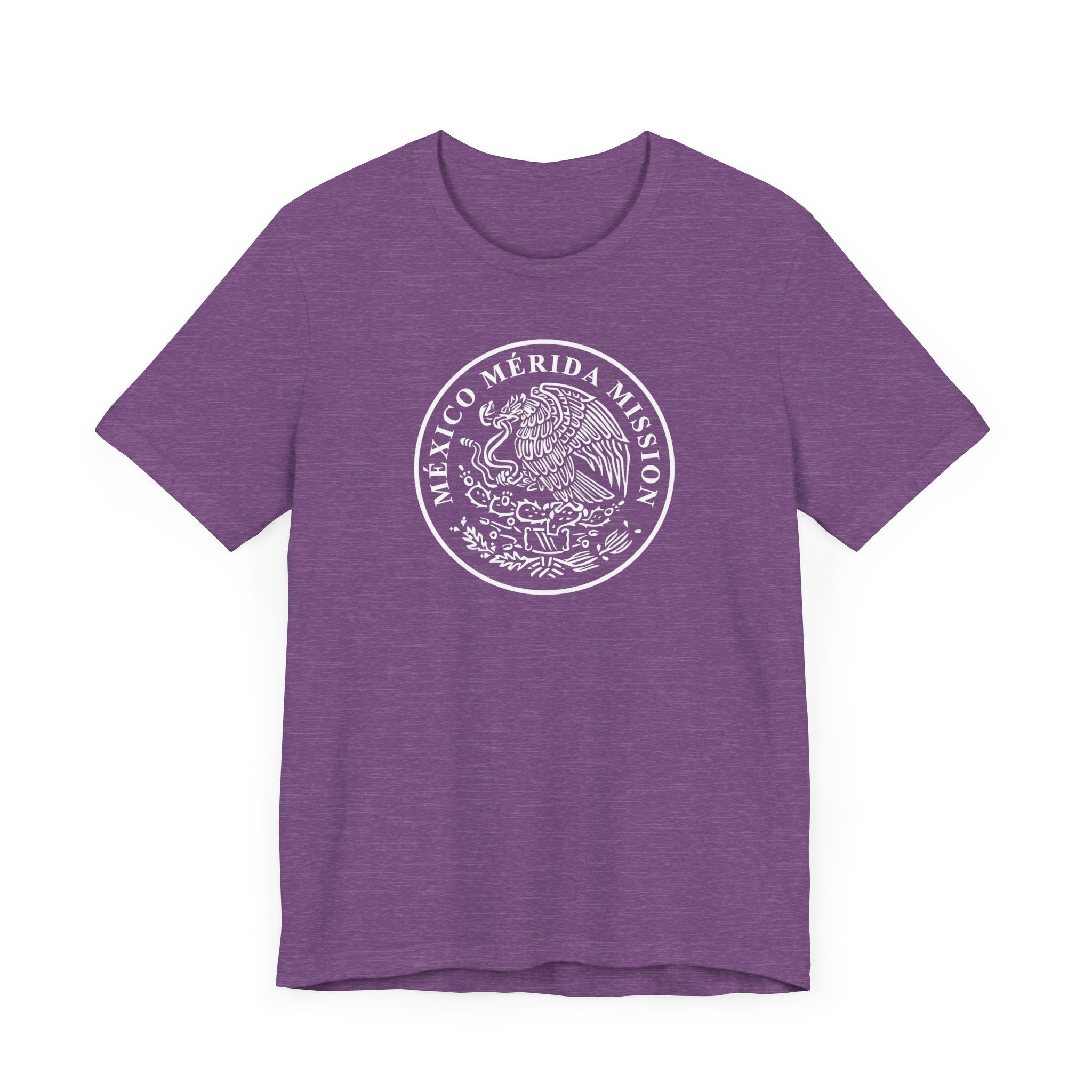 Mexico Merida Mission Circular Monochrome Logo T-Shirt - Mission Wishlist - LDS Missionary Gift Store
