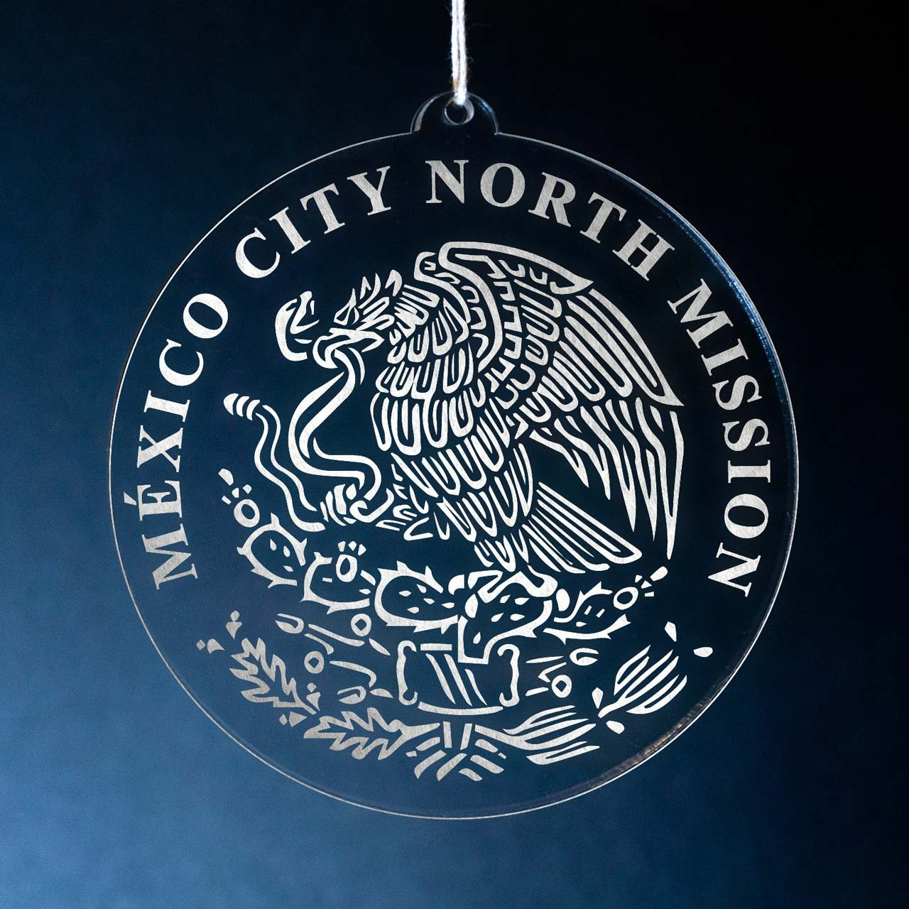 Mexico Mexico City North Mission Christmas Ornament - Latter-Day Saint LDS Missionary Gift - Book of Mormon