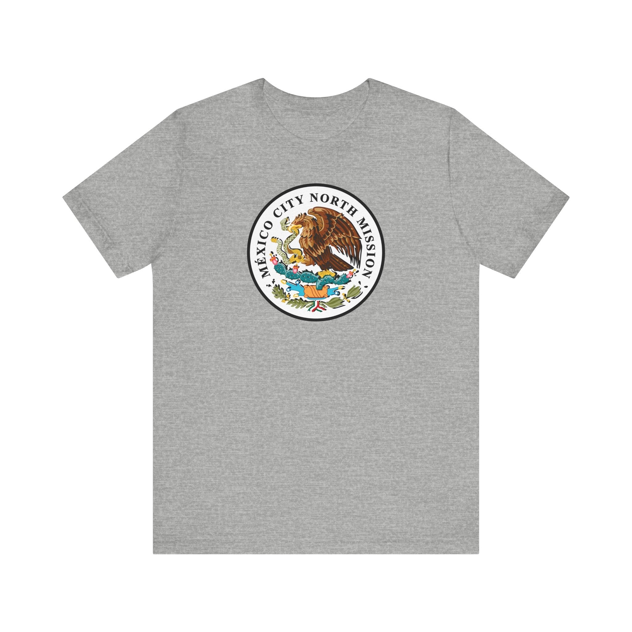 Mexico Mexico City North Mission Eagle Logo T-shirt - Latter-Day Saint LDS Missionary Gift - Book of Mormon