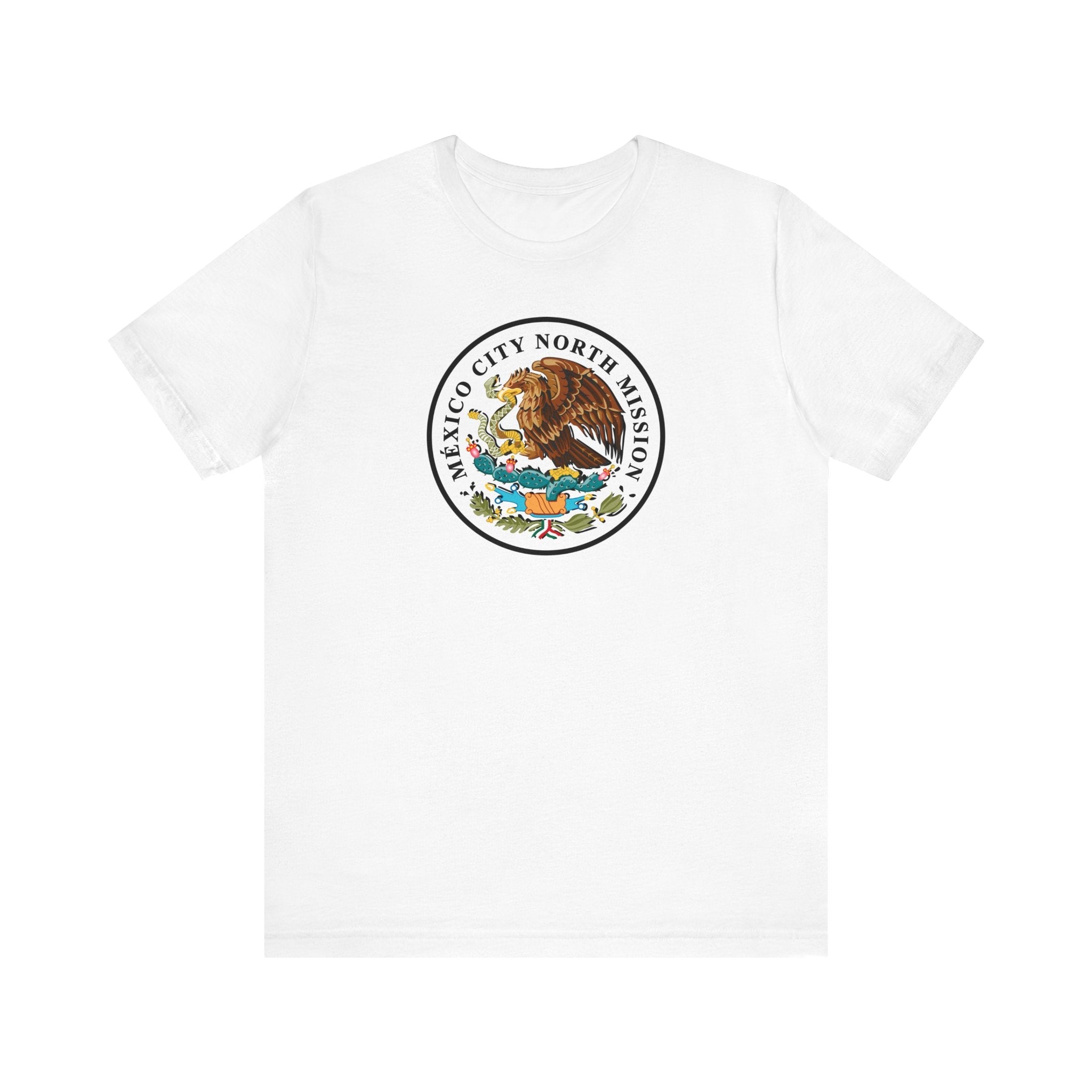 Mexico Mexico City North Mission Eagle Logo T-shirt - Latter-Day Saint LDS Missionary Gift - Book of Mormon