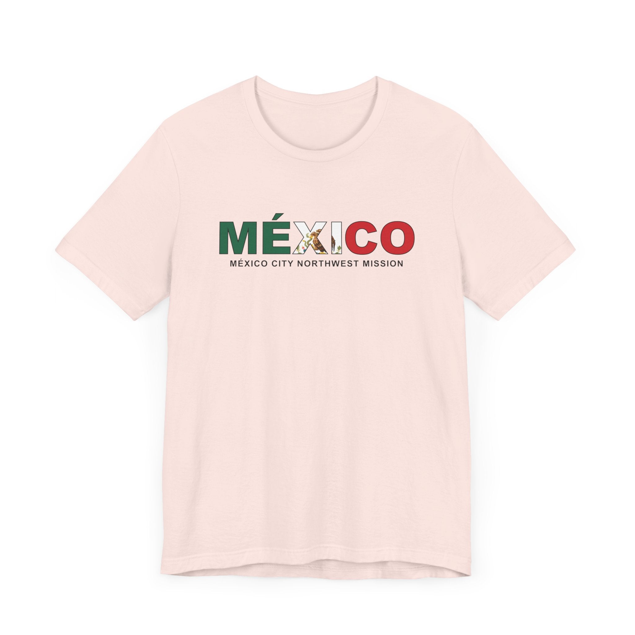 Mexico Mexico City Northwest Mission Flag Title T-shirt - Mission Wishlist - LDS Missionary Gift Store