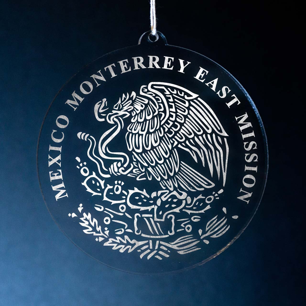 Mexico Monterrey East Mission Christmas Ornament - Latter-Day Saint LDS Missionary Gift - Book of Mormon