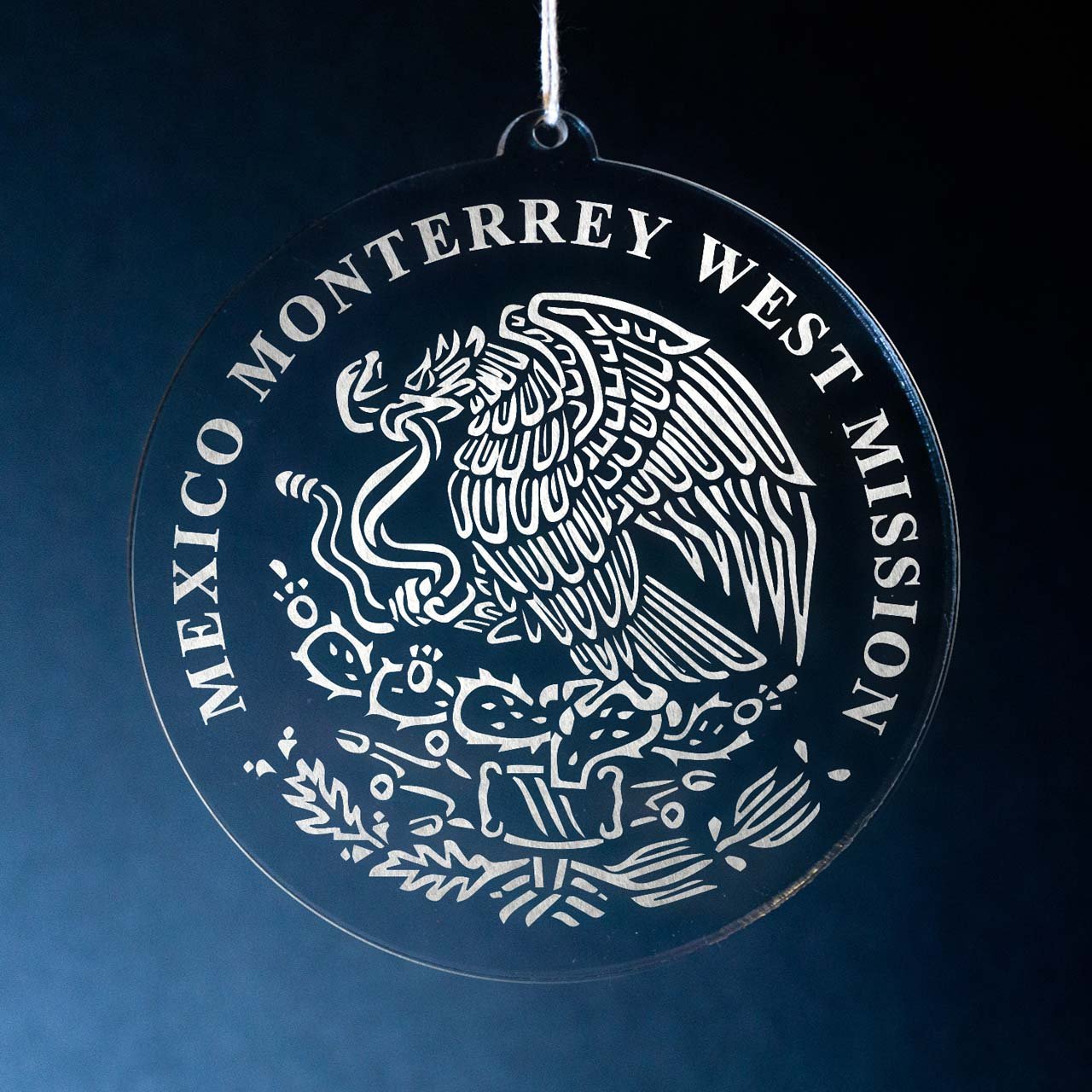Mexico Monterrey West Mission Christmas Ornament - Latter-Day Saint LDS Missionary Gift - Book of Mormon