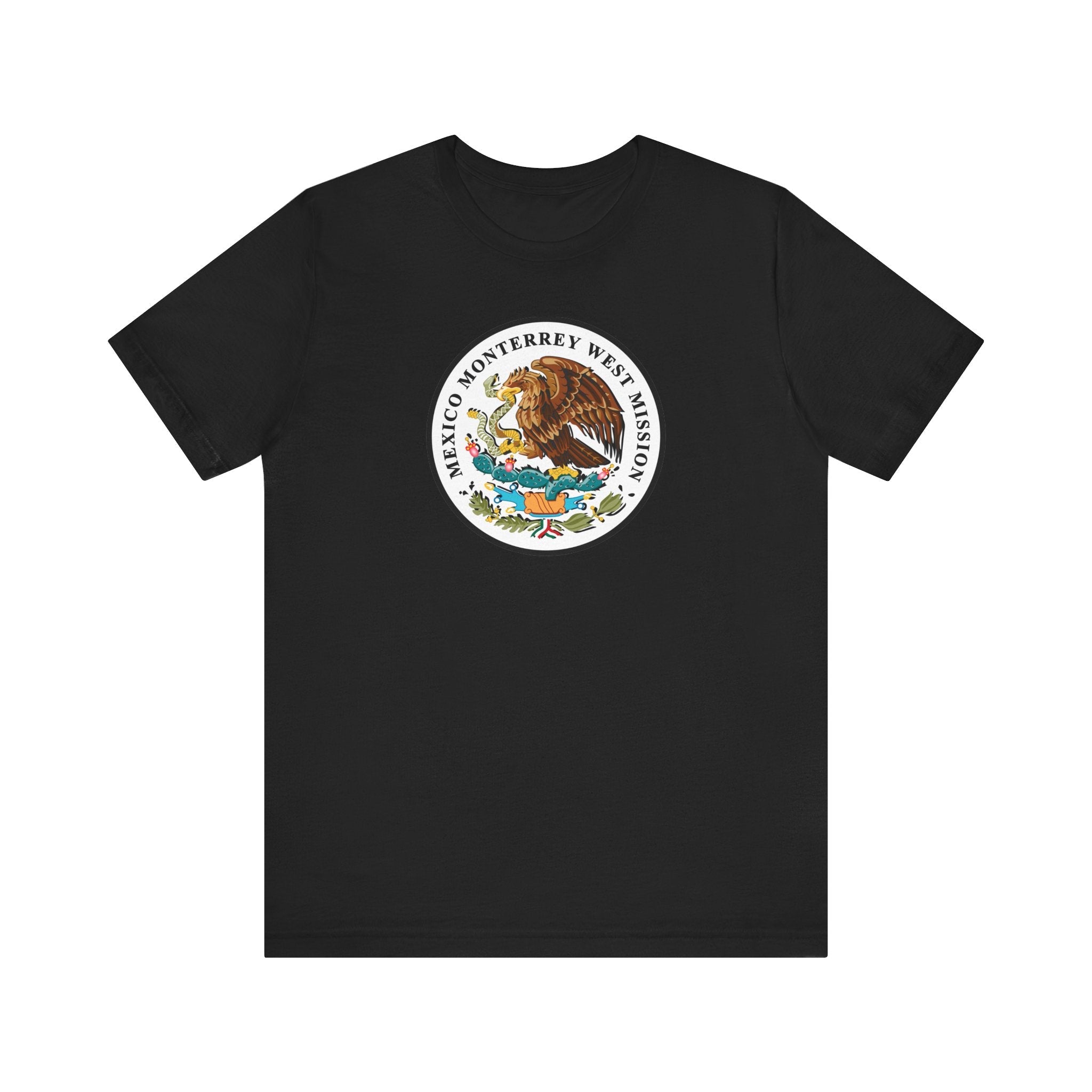 Mexico Monterrey West Mission Eagle Logo T-shirt - Mission Wishlist - LDS Missionary Gift Store
