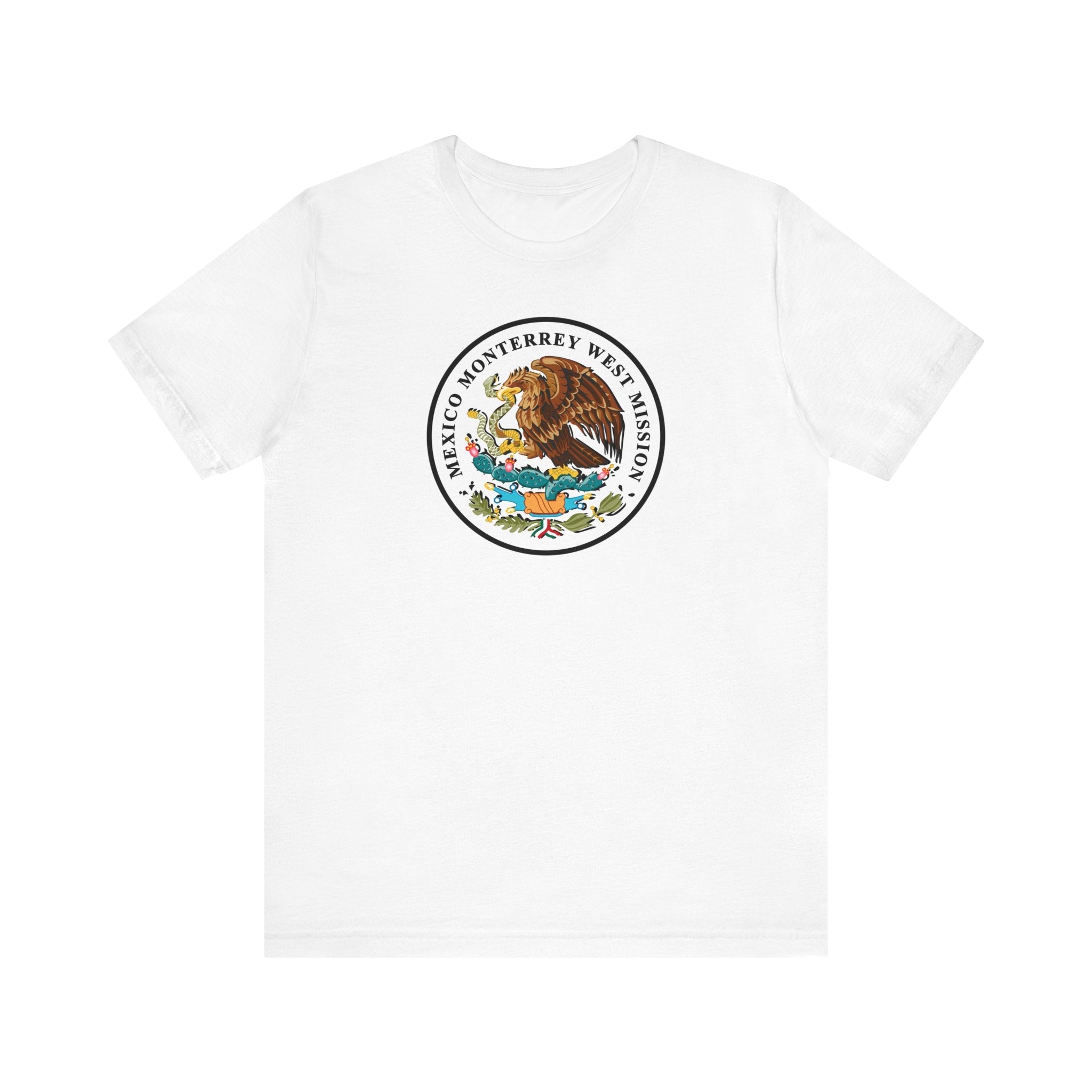 Mexico Monterrey West Mission Eagle Logo T-shirt - Mission Wishlist - LDS Missionary Gift Store