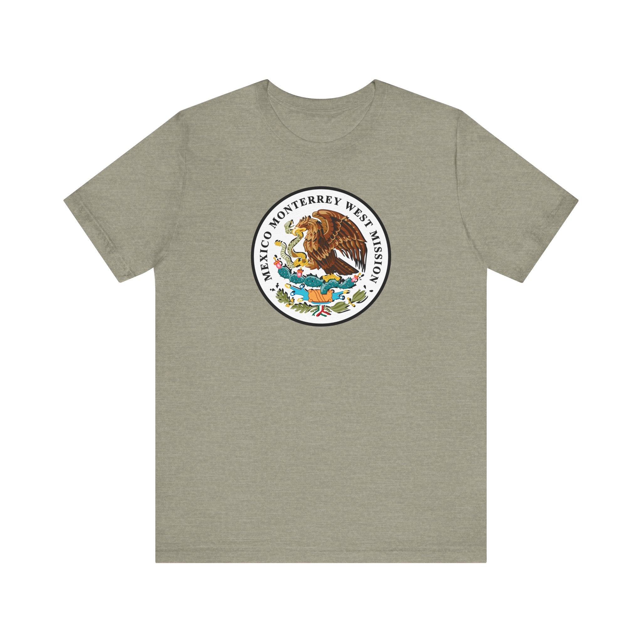 Mexico Monterrey West Mission Eagle Logo T-shirt - Mission Wishlist - LDS Missionary Gift Store