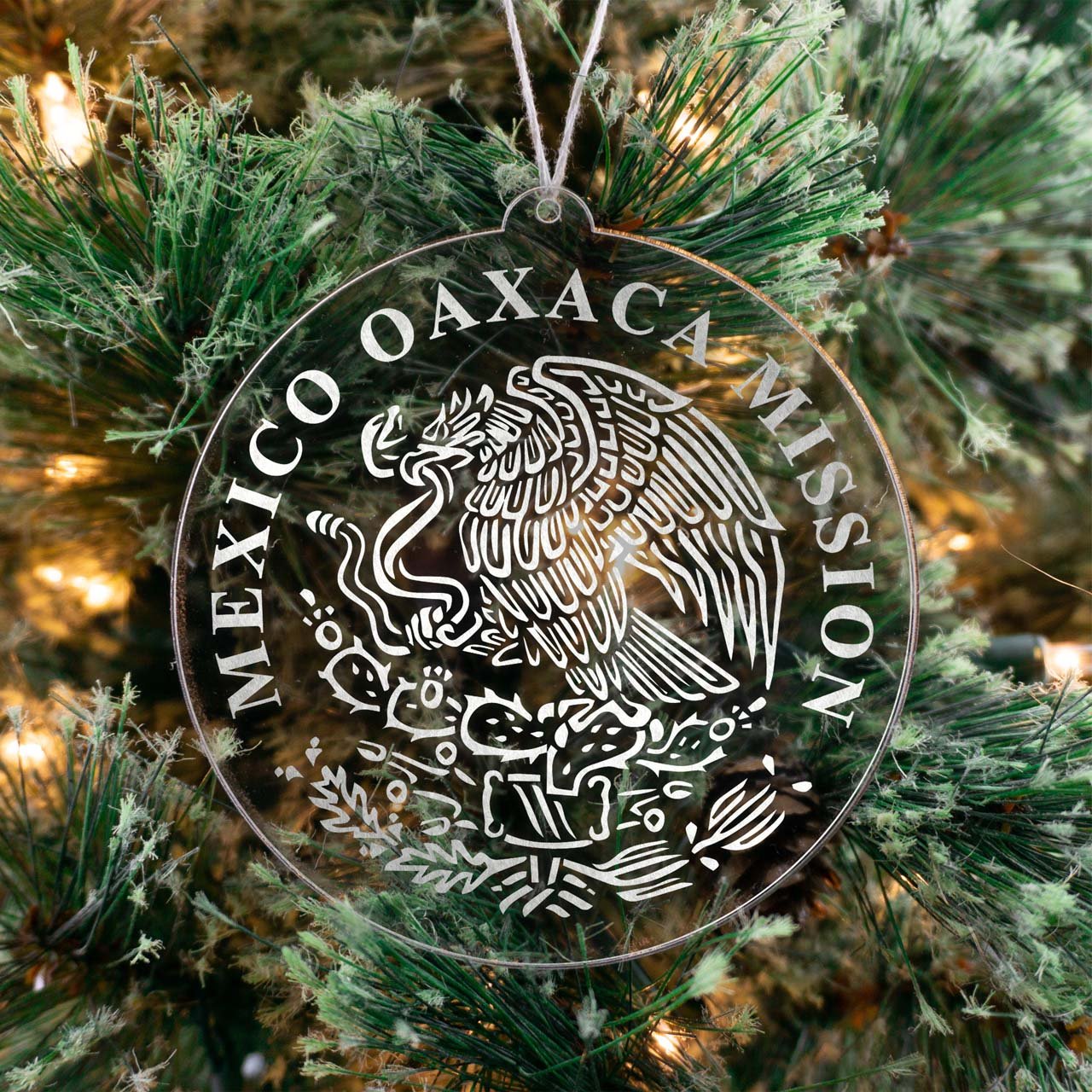 Mexico Oaxaca Mission Christmas Ornament - Latter-Day Saint LDS Missionary Gift - Book of Mormon