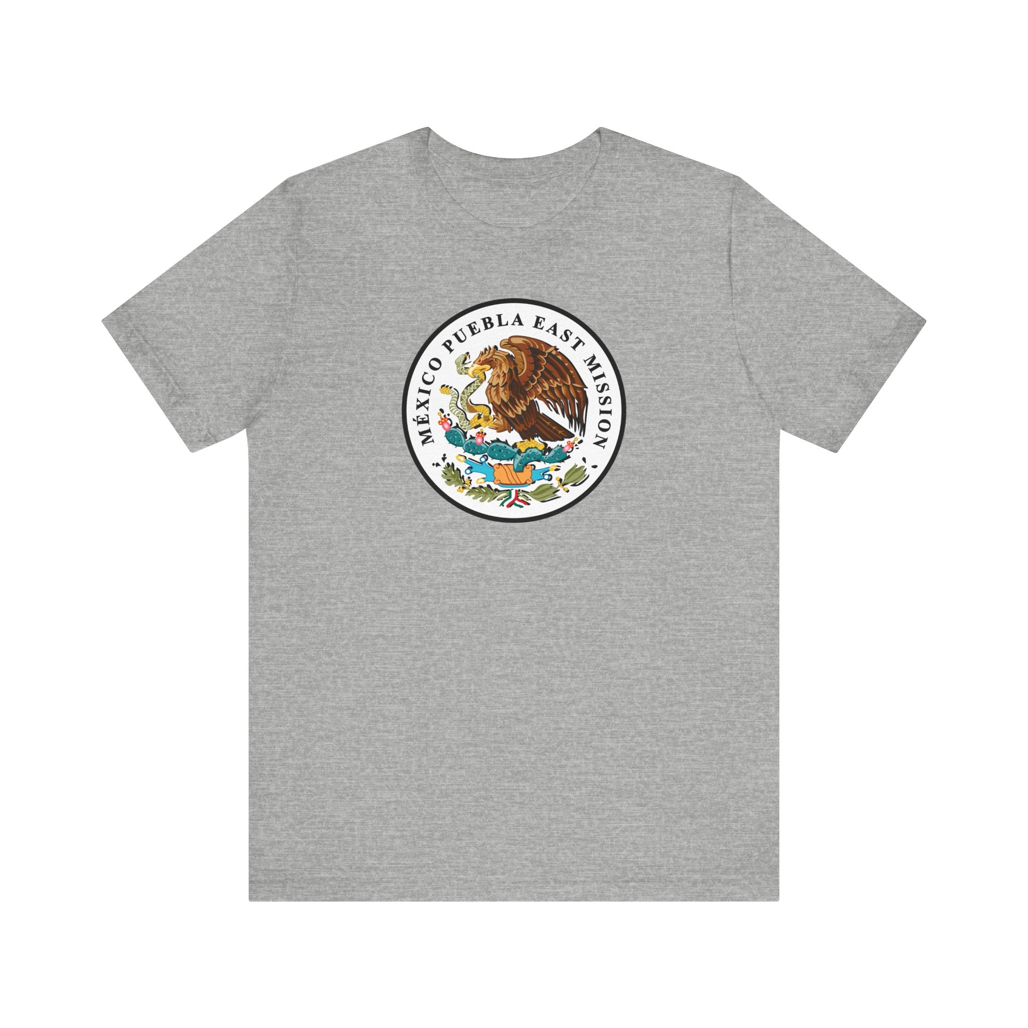 Mexico Puebla East Mission Eagle Logo T-shirt - Latter-Day Saint LDS Missionary Gift - Book of Mormon