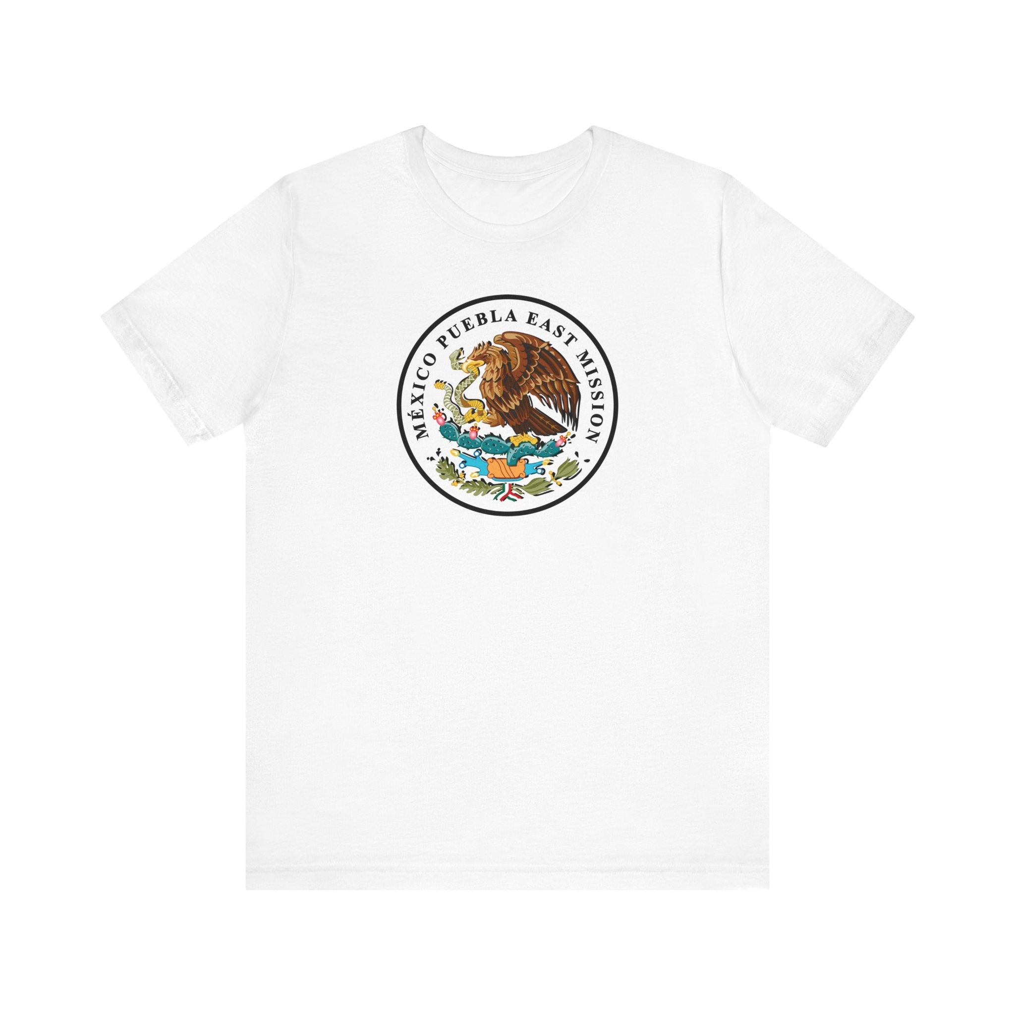 Mexico Puebla East Mission Eagle Logo T-shirt - Latter-Day Saint LDS Missionary Gift - Book of Mormon