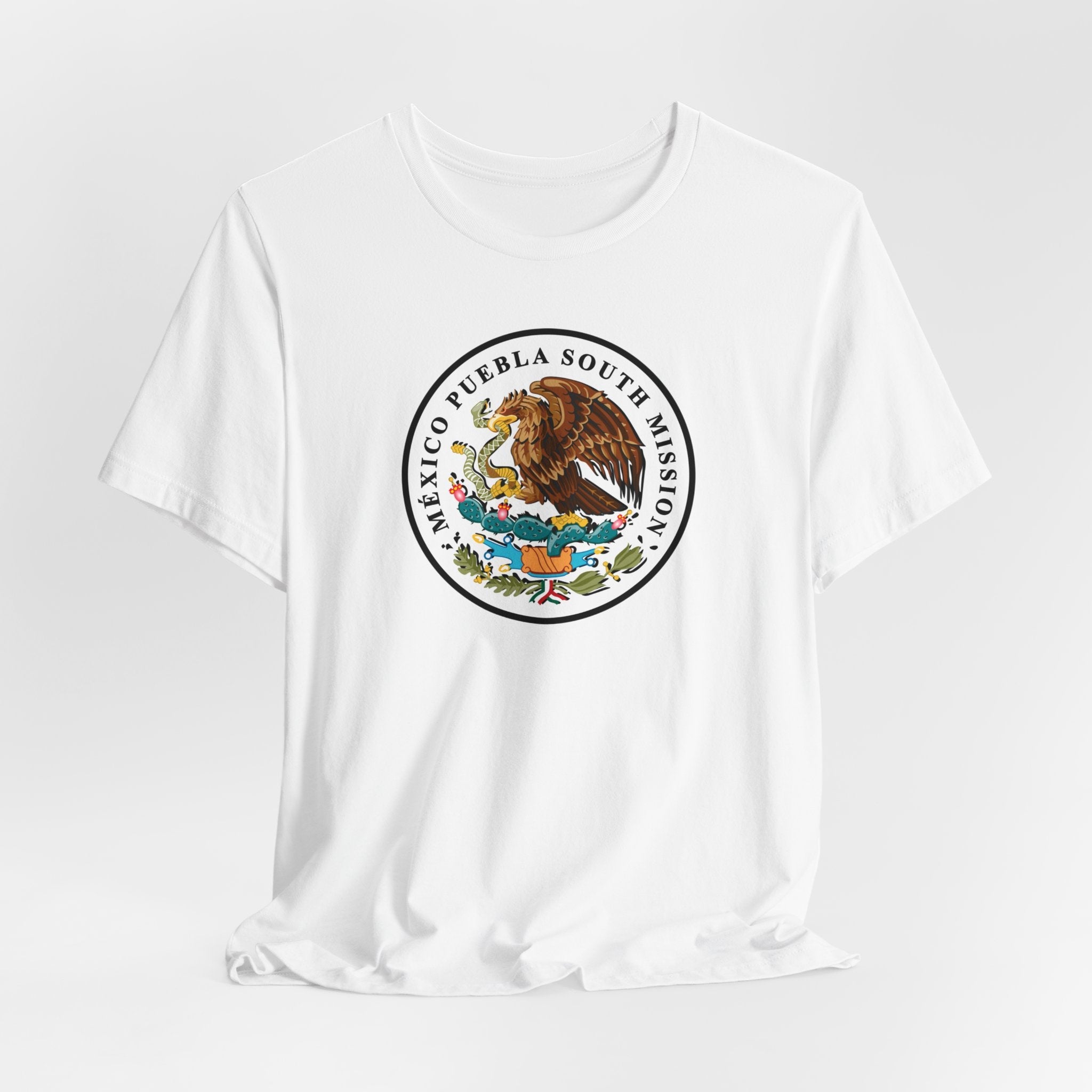 Mexico Puebla South Mission Eagle Logo T-shirt - Mission Wishlist - LDS Missionary Gift Store