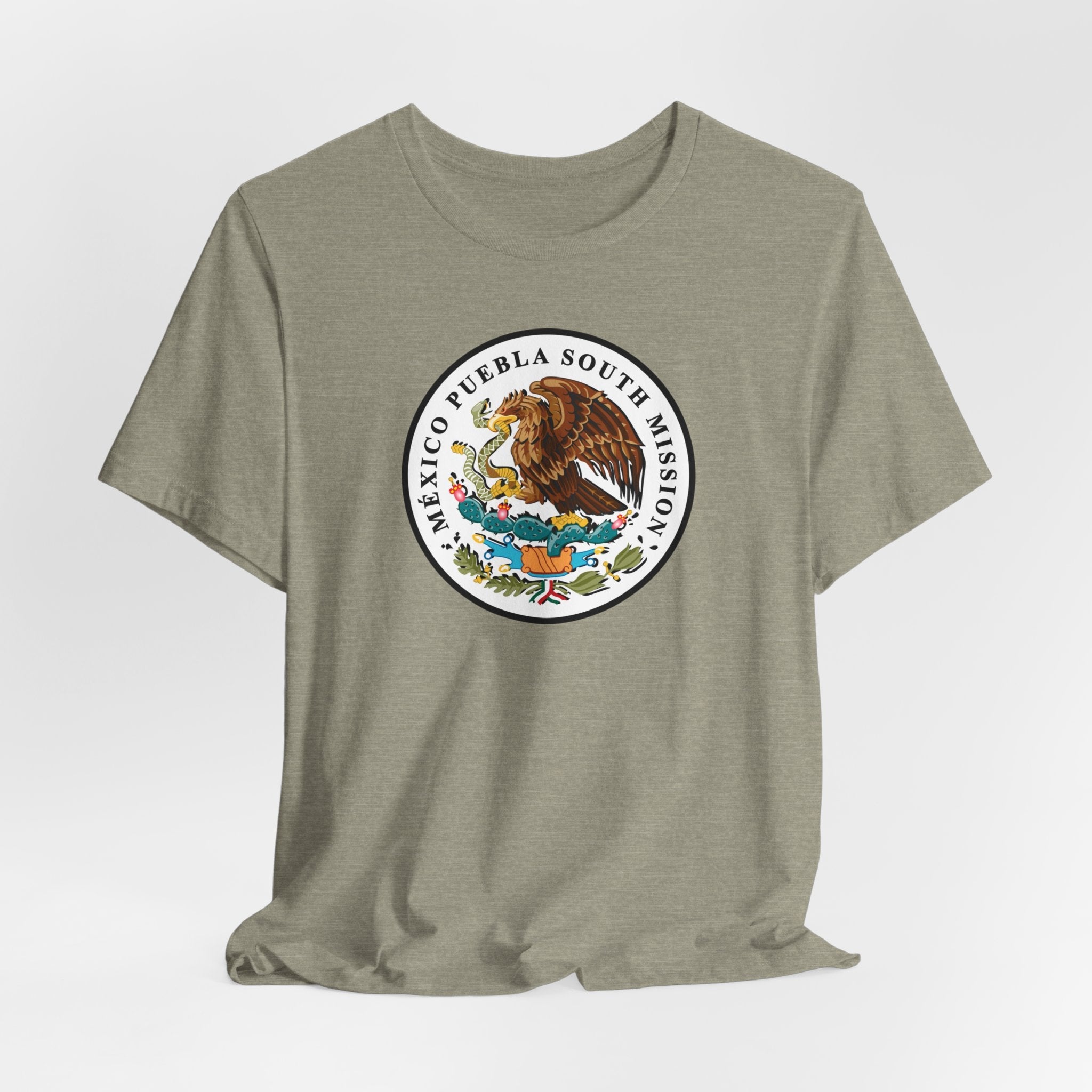 Mexico Puebla South Mission Eagle Logo T-shirt - Mission Wishlist - LDS Missionary Gift Store