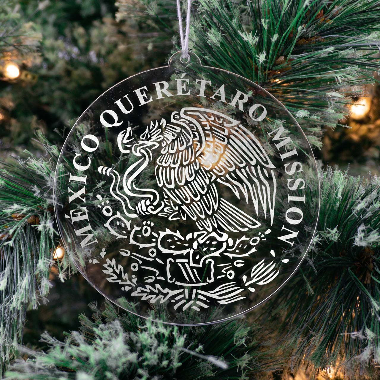 Mexico Queretaro Mission Christmas Ornament - Latter-Day Saint LDS Missionary Gift - Book of Mormon