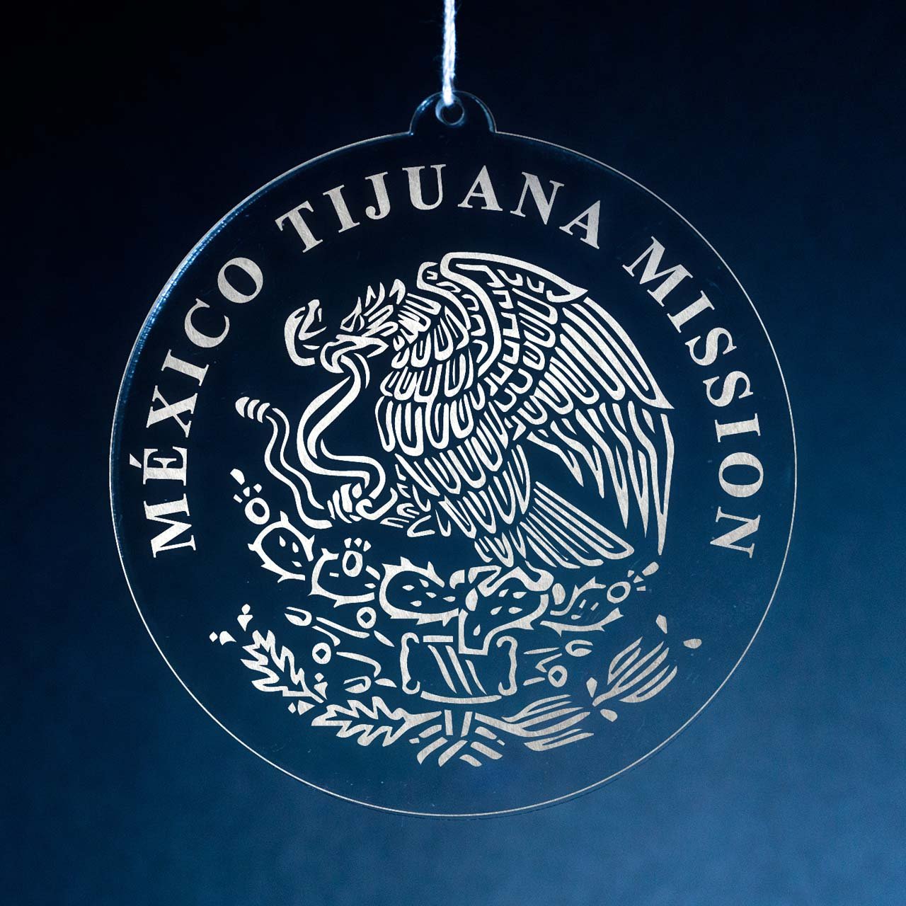 Mexico Tijuana Mission Christmas Ornament - Latter-Day Saint LDS Missionary Gift - Book of Mormon