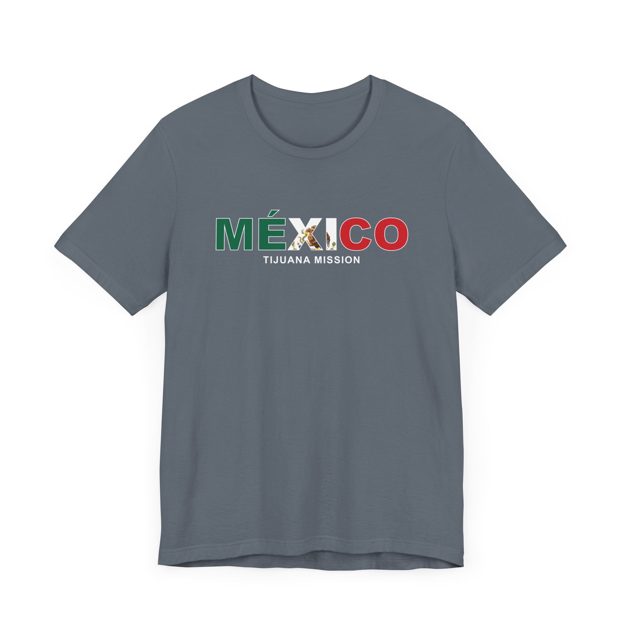 Mexico Tijuana Mission Flag Title T-shirt - Mission Wishlist - LDS Missionary Gift Store