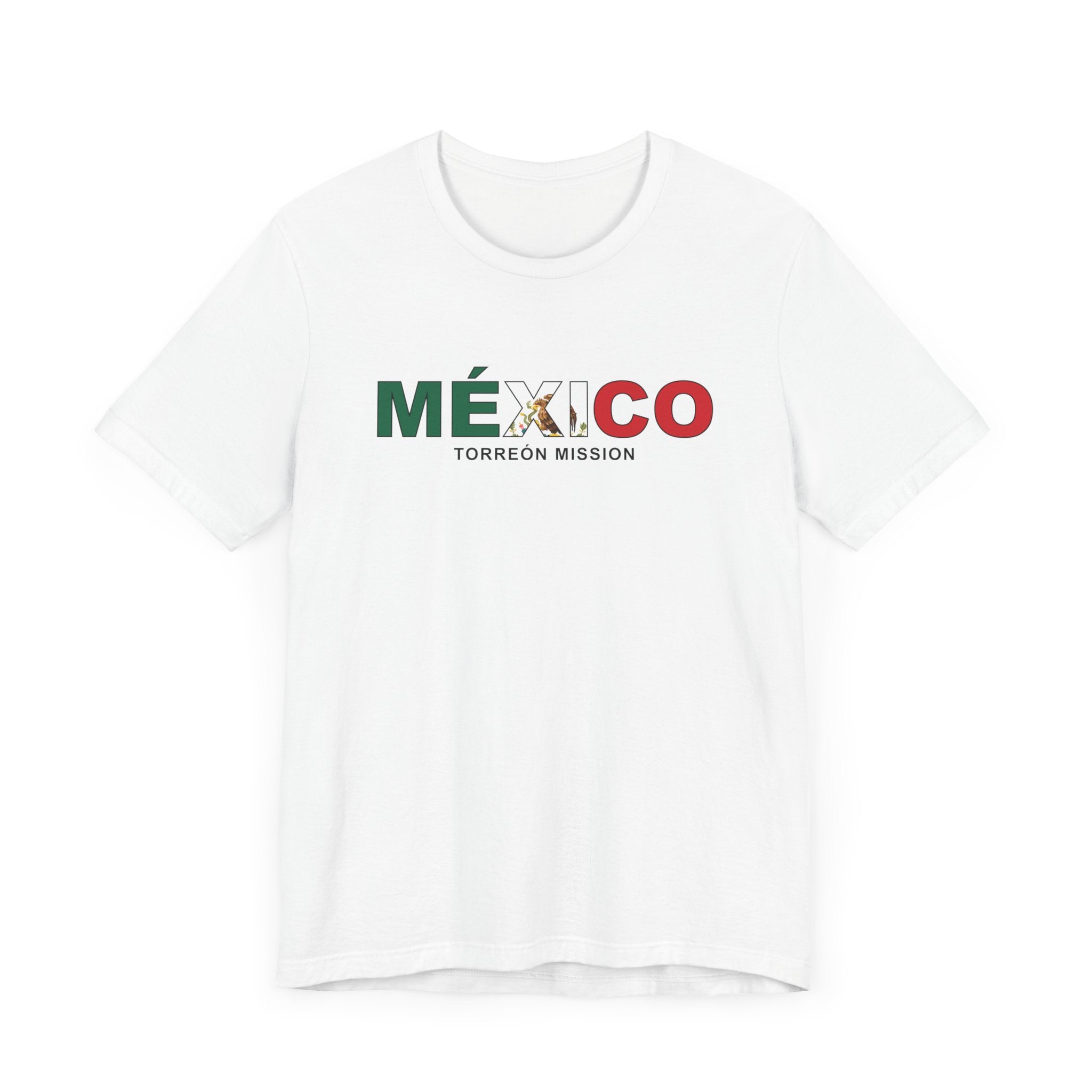Mexico Torreon Mission Flag Title T-shirt - Mission Wishlist - LDS Missionary Gift Store