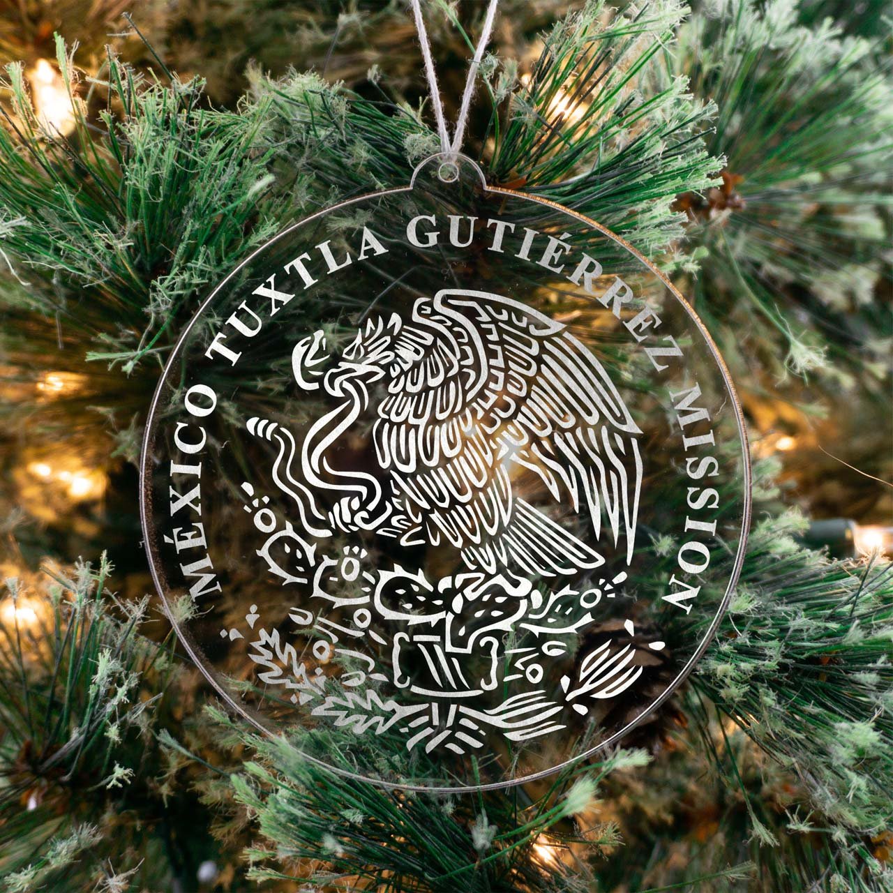 Mexico Tuxtla Gutierrez Mission Christmas Ornament - Latter-Day Saint LDS Missionary Gift - Book of Mormon