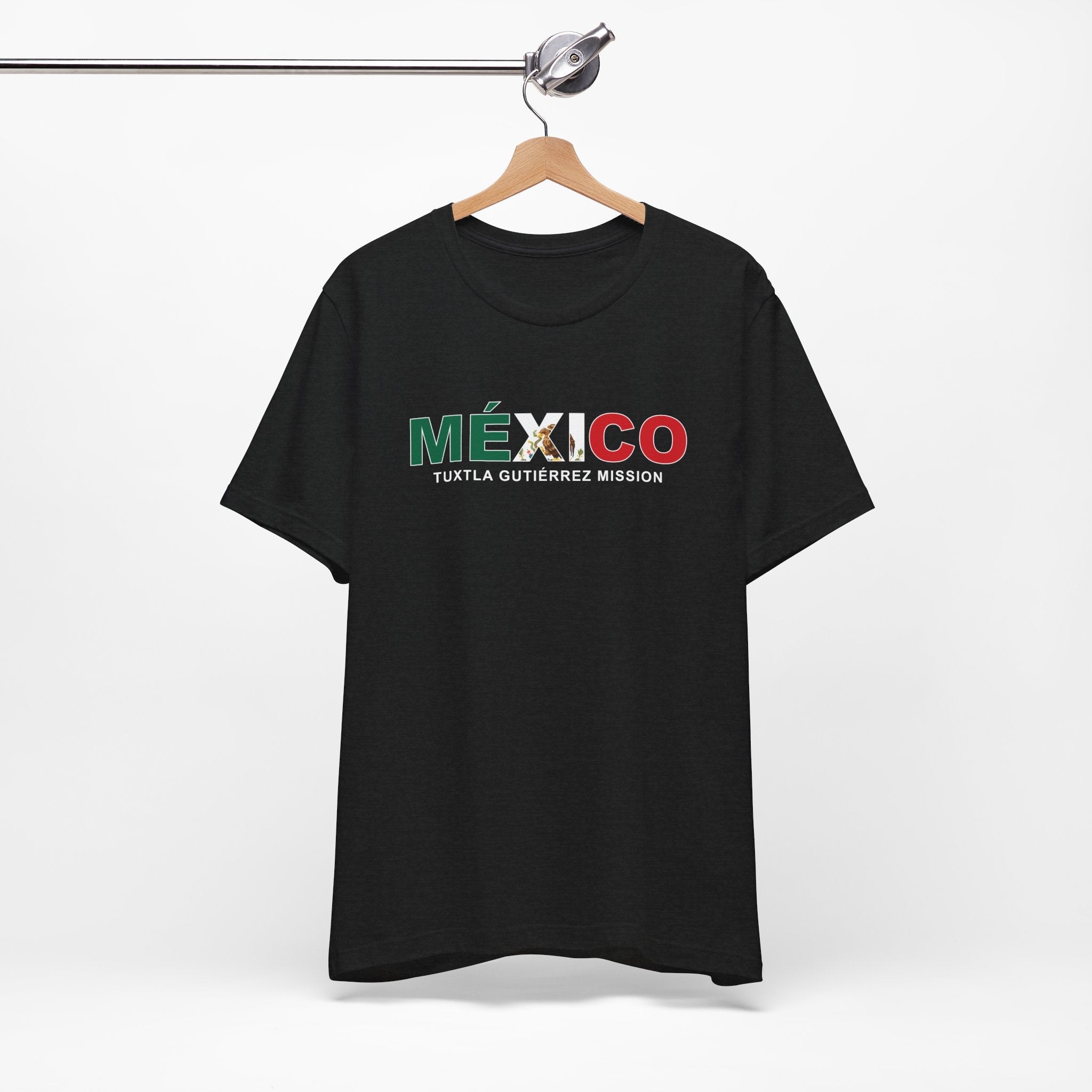 Mexico Tuxtla Gutierrez Mission Flag Title T-shirt - Mission Wishlist - LDS Missionary Gift Store