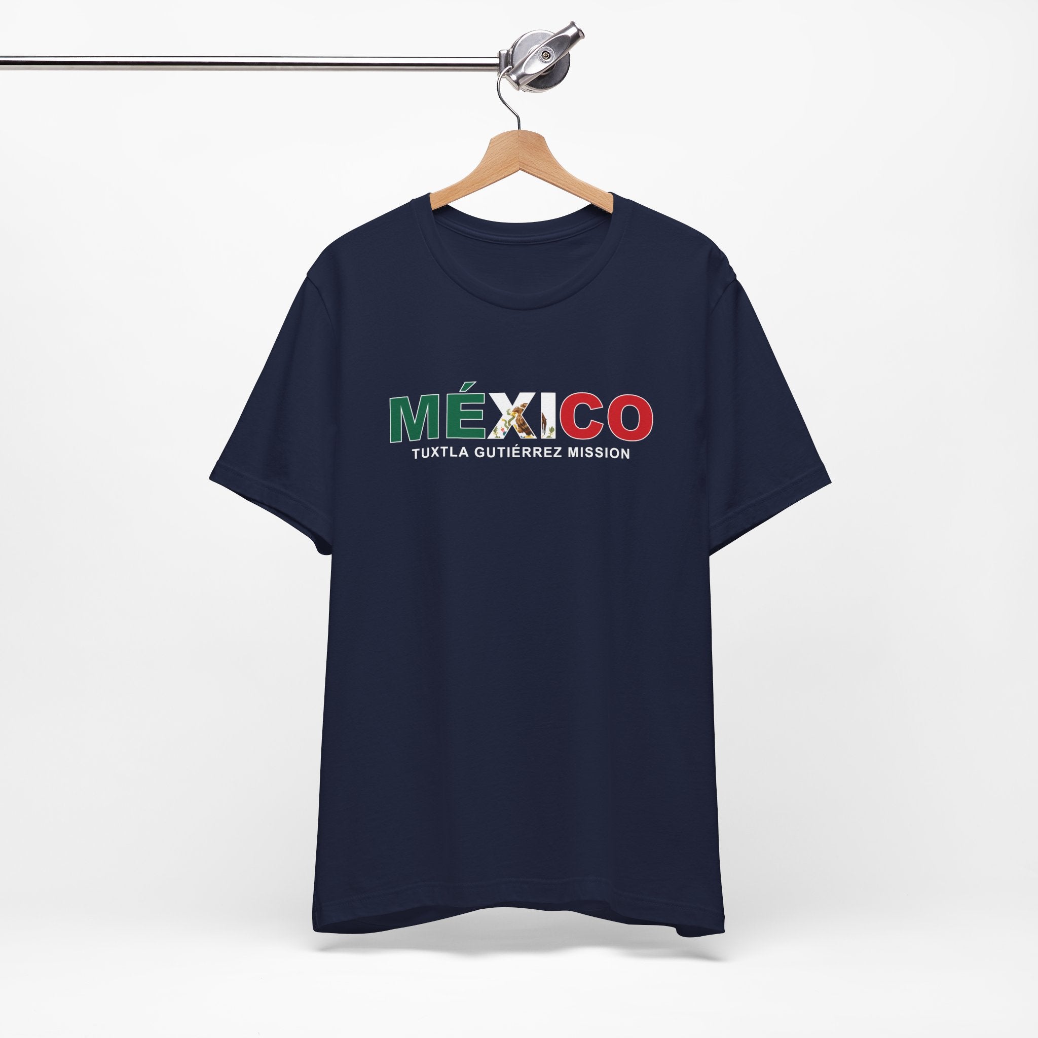 Mexico Tuxtla Gutierrez Mission Flag Title T-shirt - Mission Wishlist - LDS Missionary Gift Store