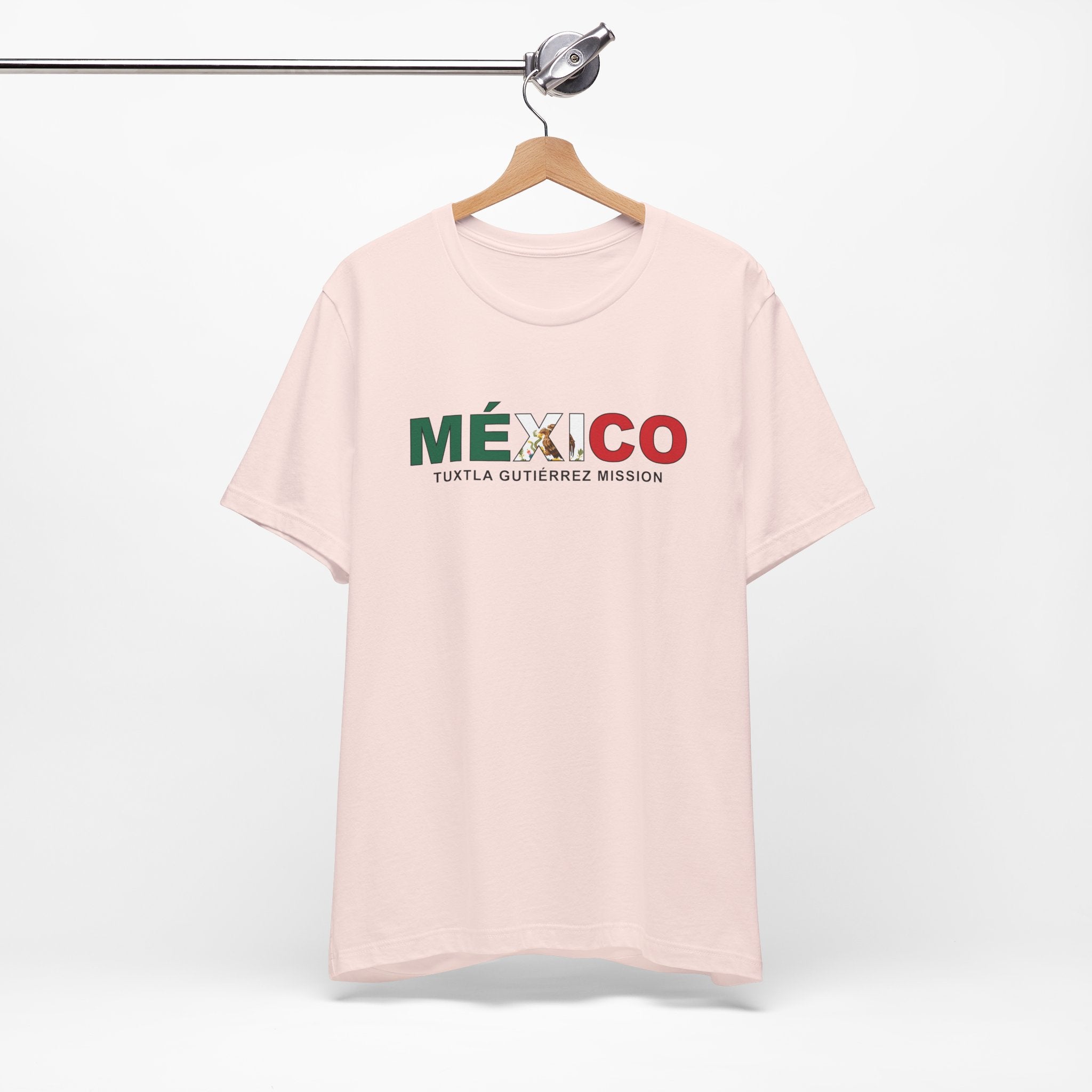 Mexico Tuxtla Gutierrez Mission Flag Title T-shirt - Mission Wishlist - LDS Missionary Gift Store