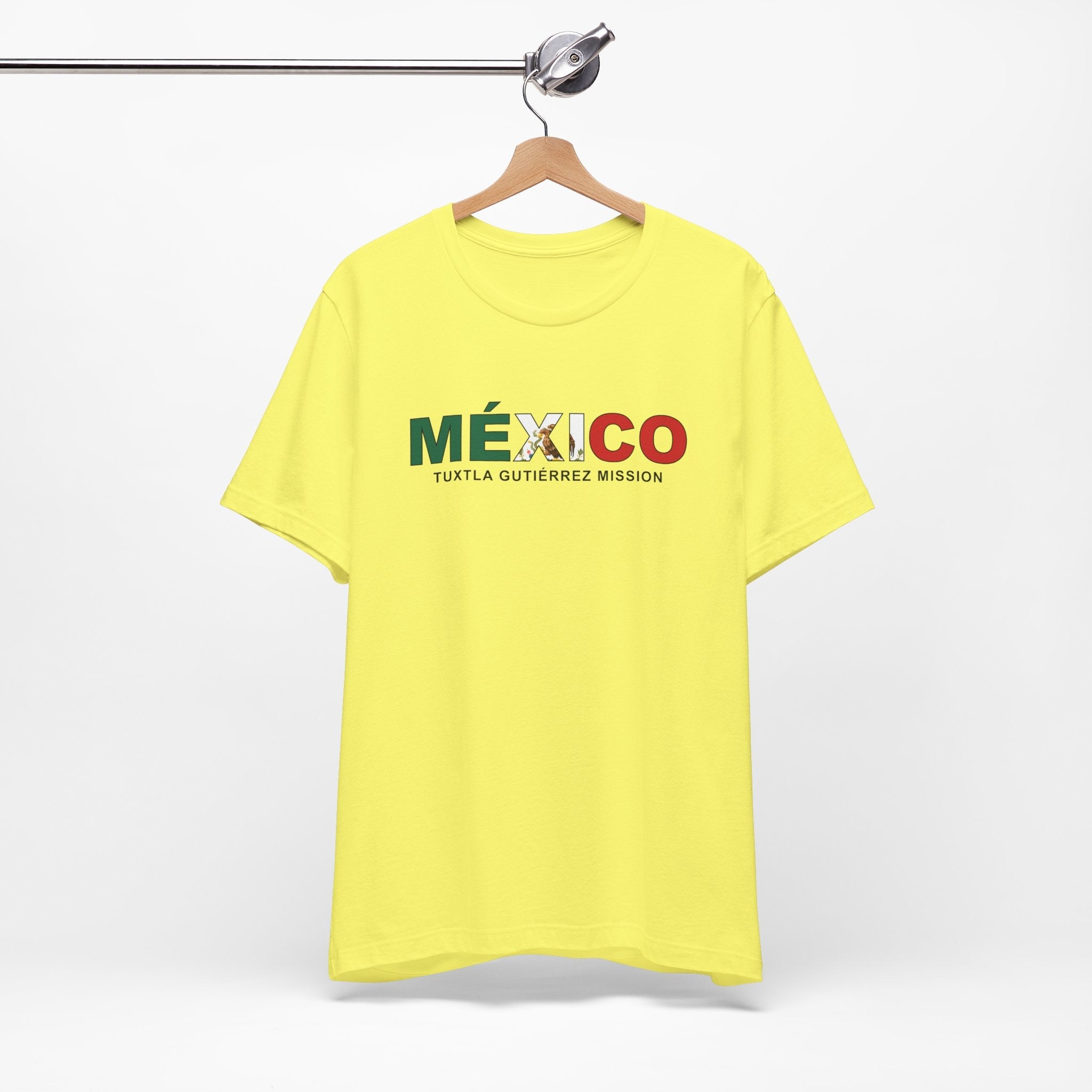 Mexico Tuxtla Gutierrez Mission Flag Title T-shirt - Mission Wishlist - LDS Missionary Gift Store