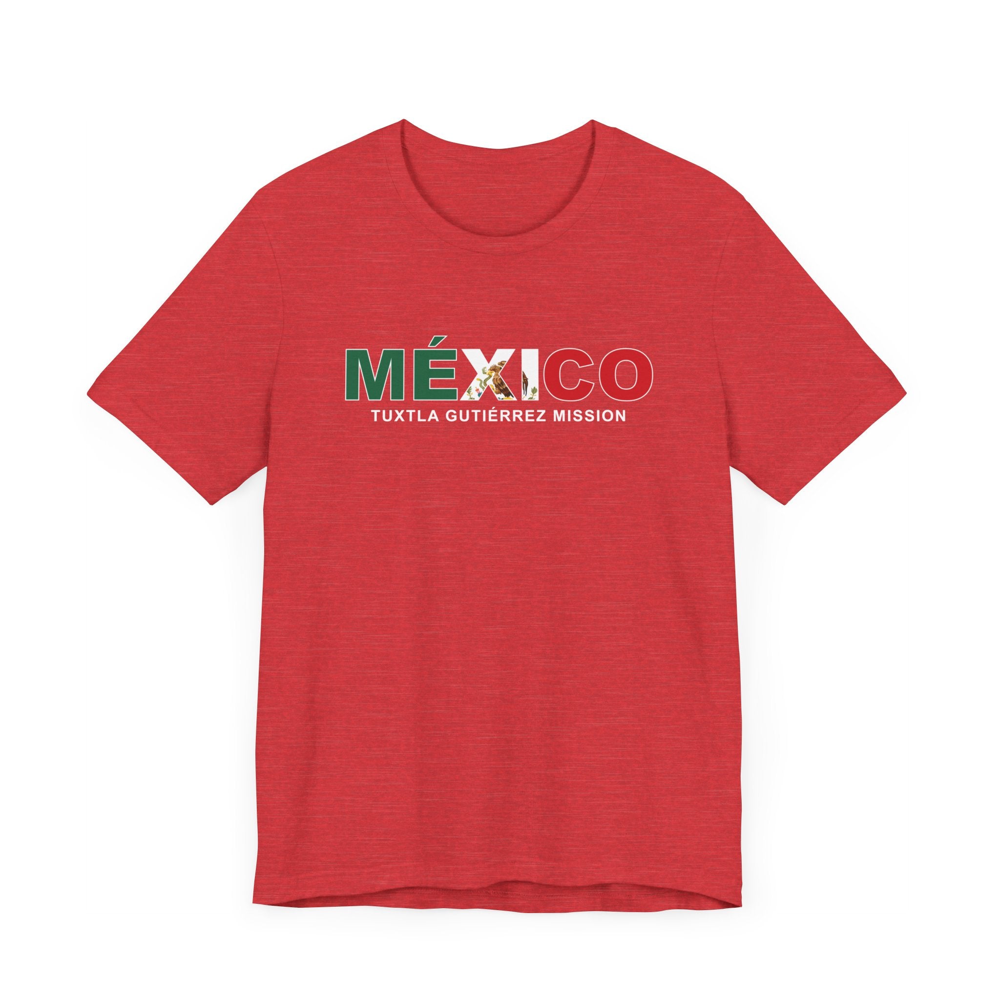 Mexico Tuxtla Gutierrez Mission Flag Title T-shirt - Mission Wishlist - LDS Missionary Gift Store