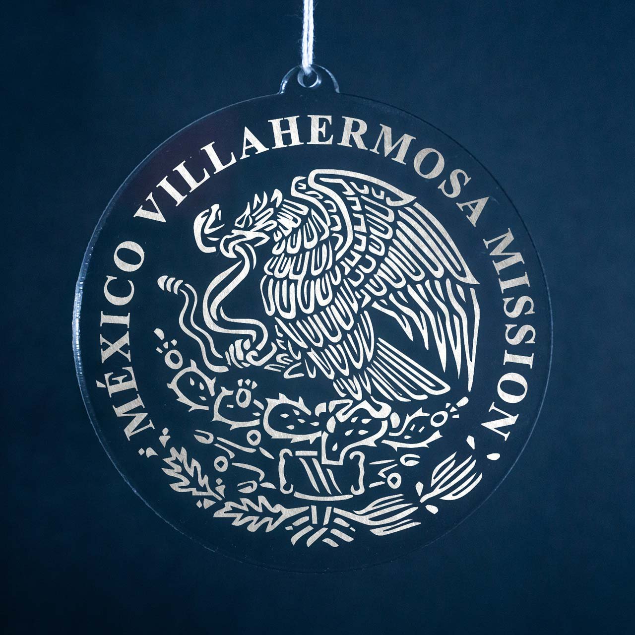 Mexico Villahermosa Mission Christmas Ornament - Latter-Day Saint LDS Missionary Gift - Book of Mormon