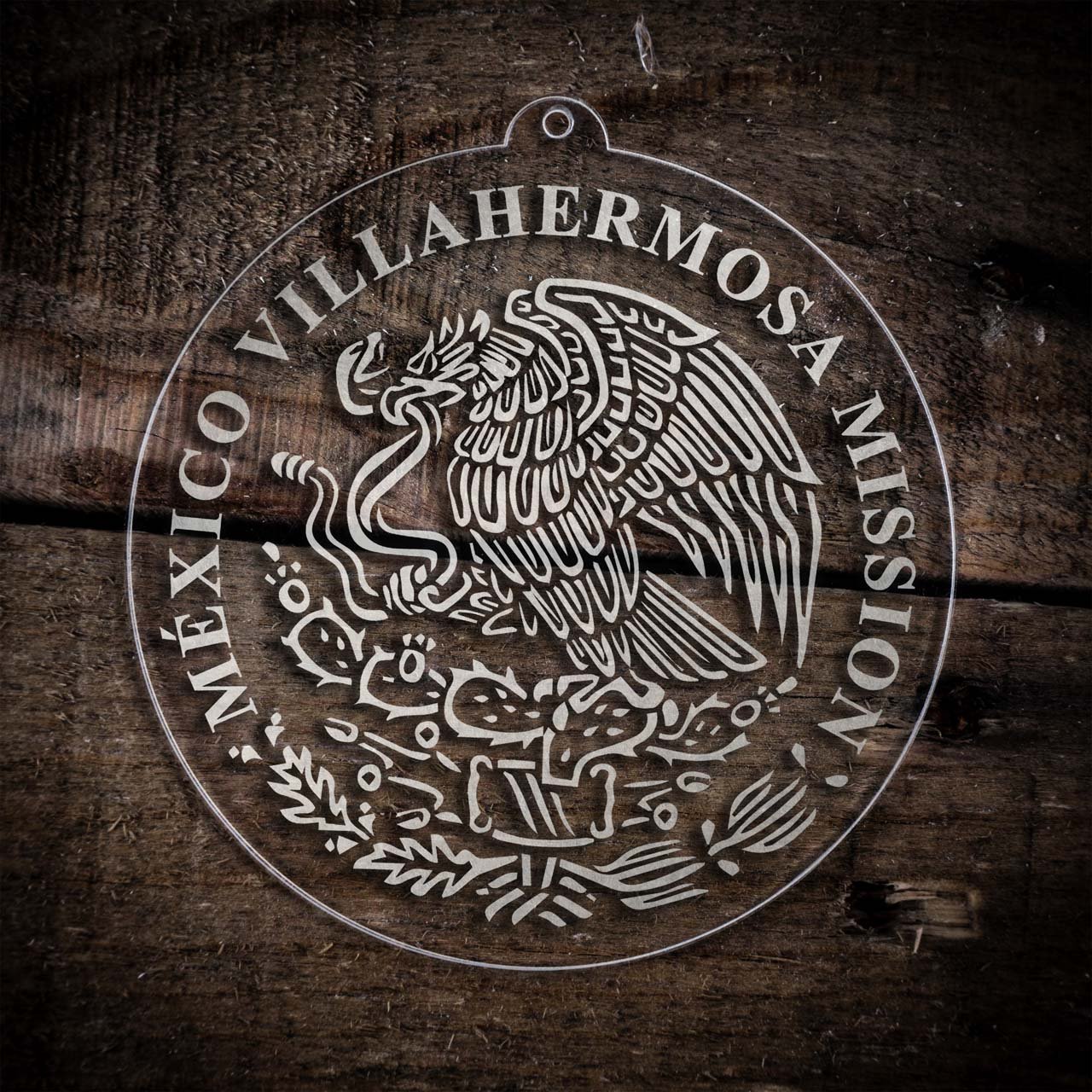 Mexico Villahermosa Mission Christmas Ornament - Latter-Day Saint LDS Missionary Gift - Book of Mormon