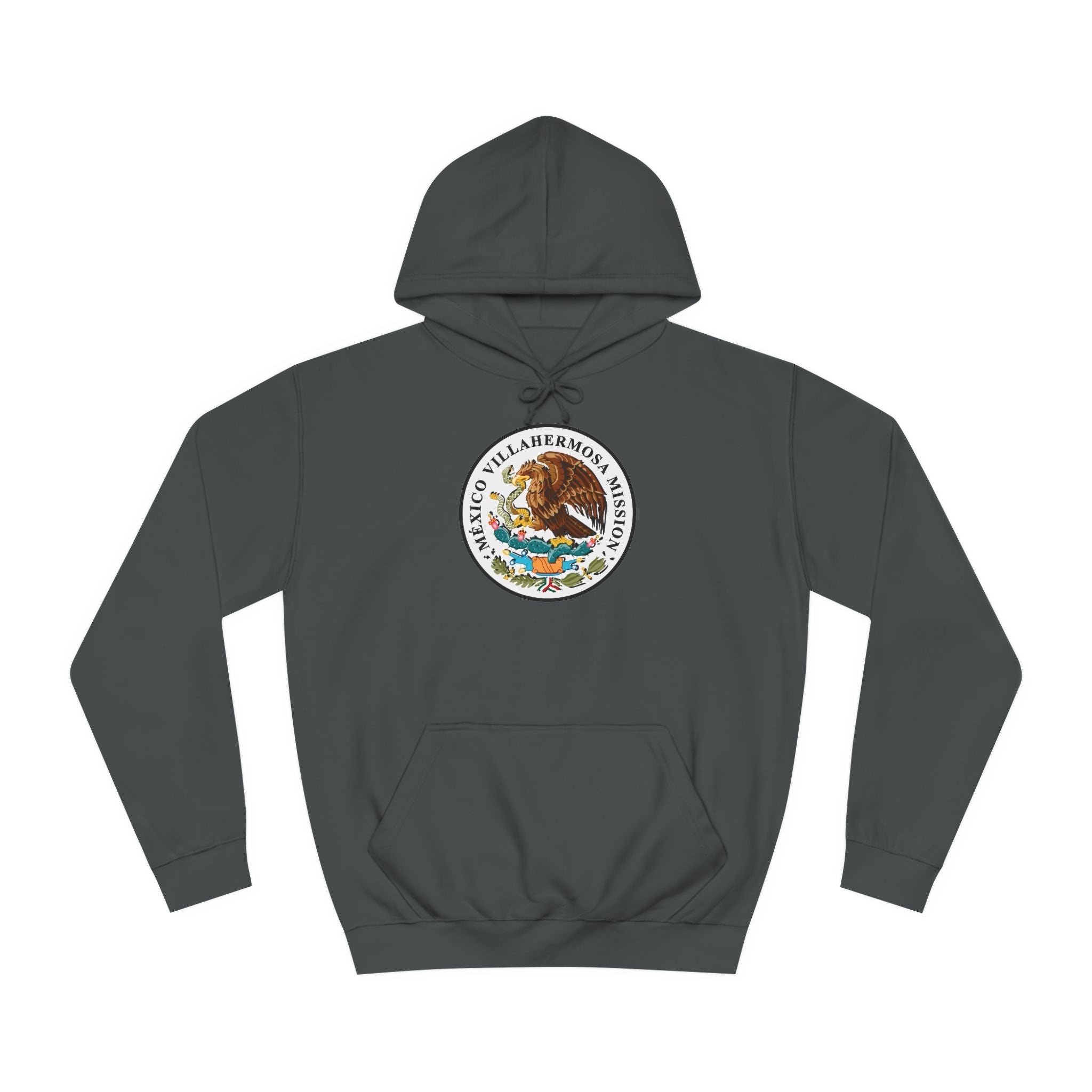 Mexico Villahermosa Mission Flag Logo (White Border) College Hoodie - Mission Wishlist - LDS Missionary Gift Store