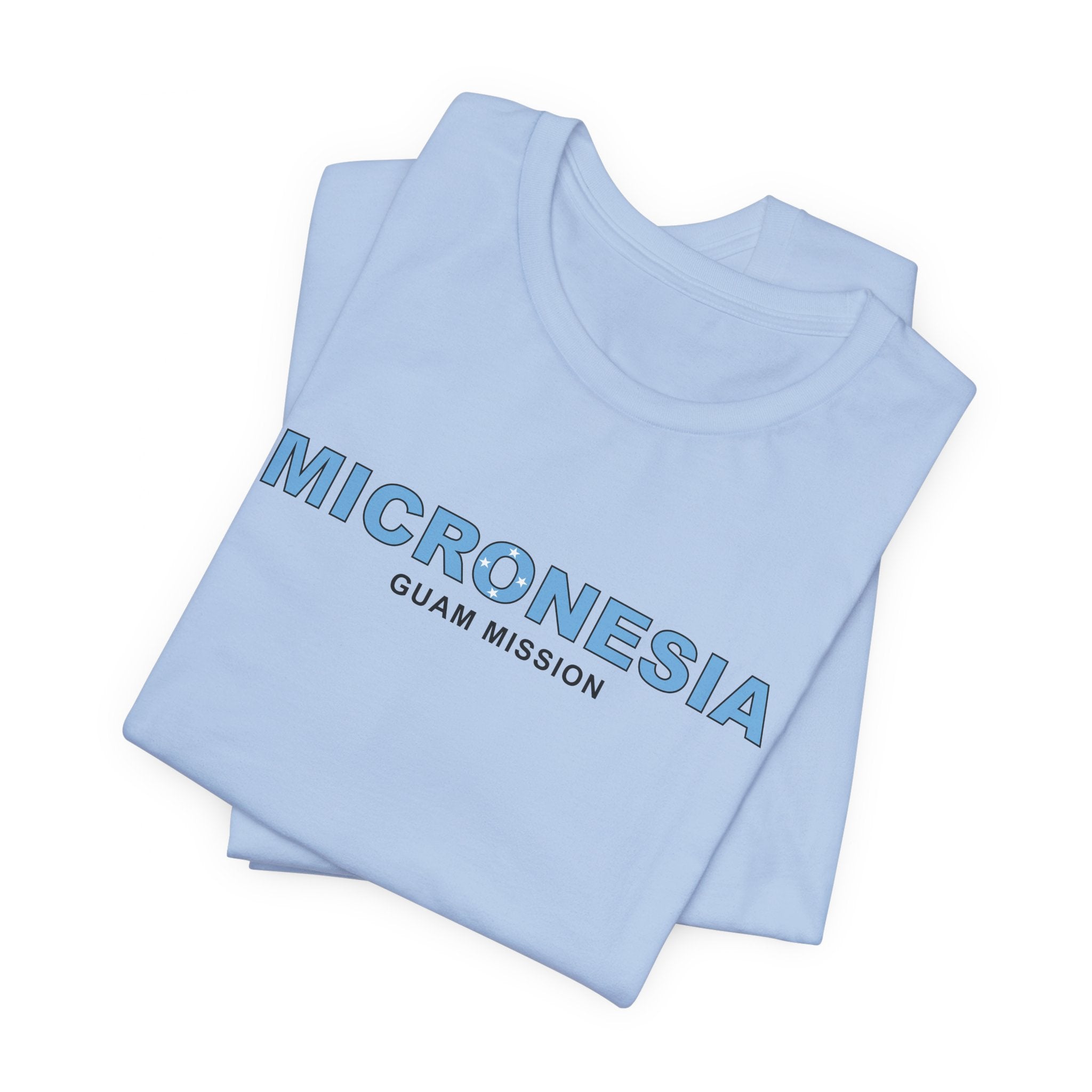 Micronesia Guam Mission Flag Title T-shirt - Mission Wishlist - LDS Missionary Gift Store