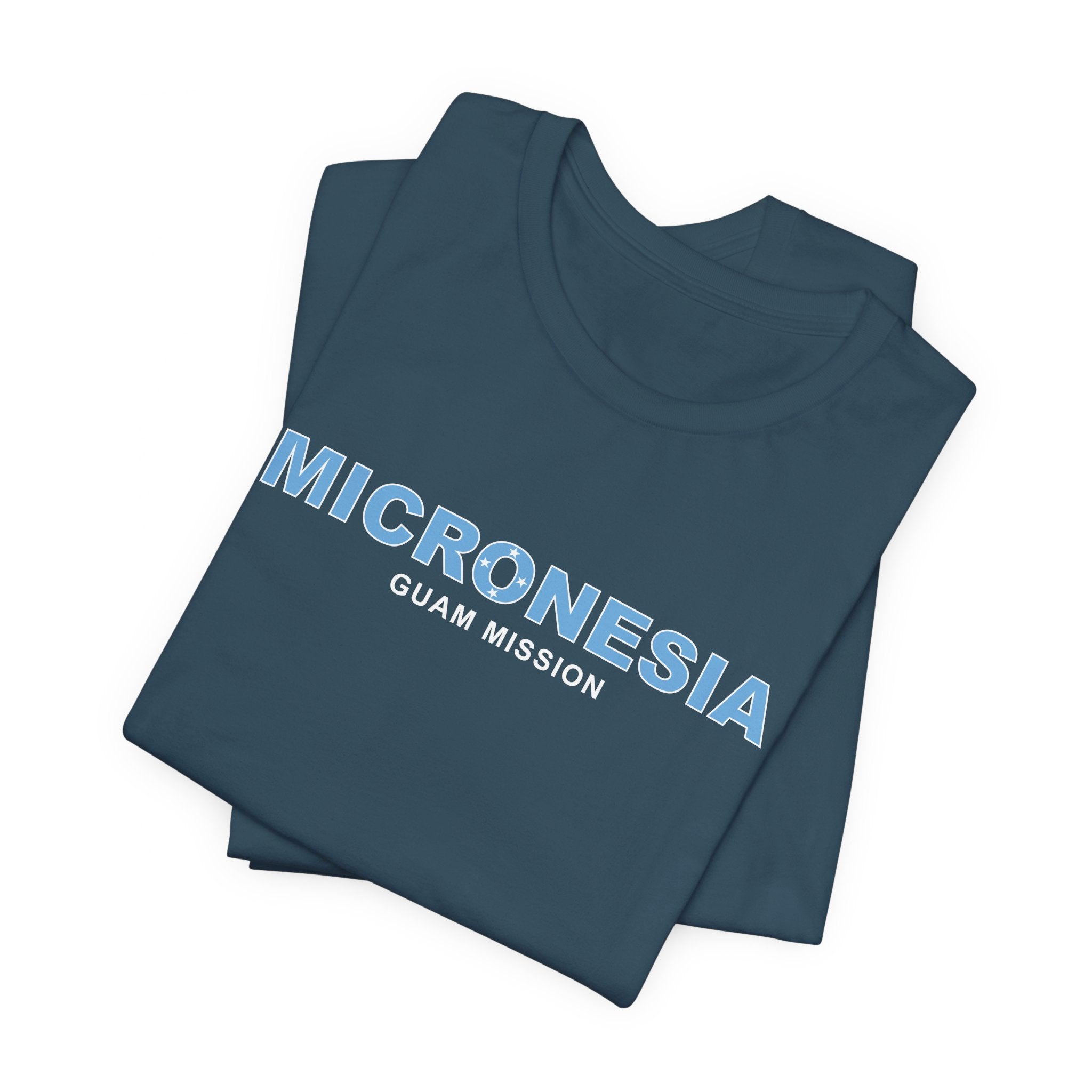 Micronesia Guam Mission Flag Title T-shirt - Mission Wishlist - LDS Missionary Gift Store
