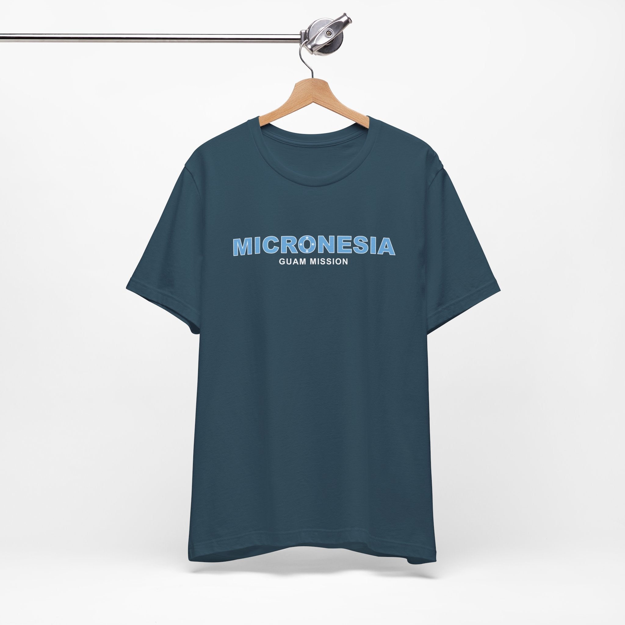 Micronesia Guam Mission Flag Title T-shirt - Mission Wishlist - LDS Missionary Gift Store