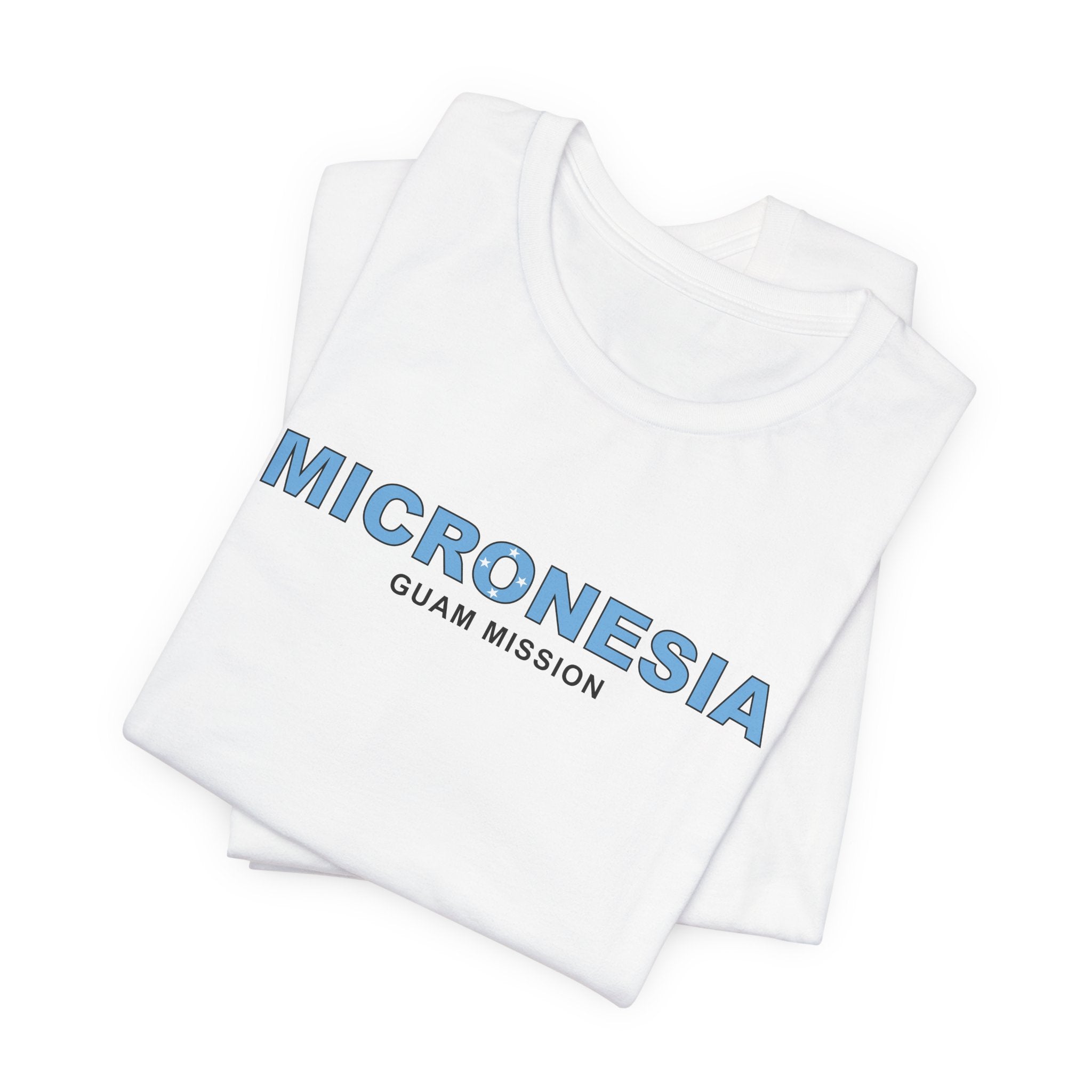 Micronesia Guam Mission Flag Title T-shirt - Mission Wishlist - LDS Missionary Gift Store