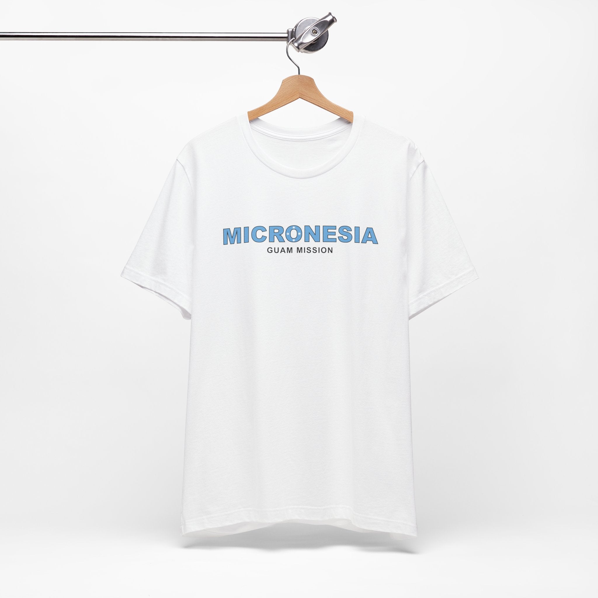 Micronesia Guam Mission Flag Title T-shirt - Mission Wishlist - LDS Missionary Gift Store