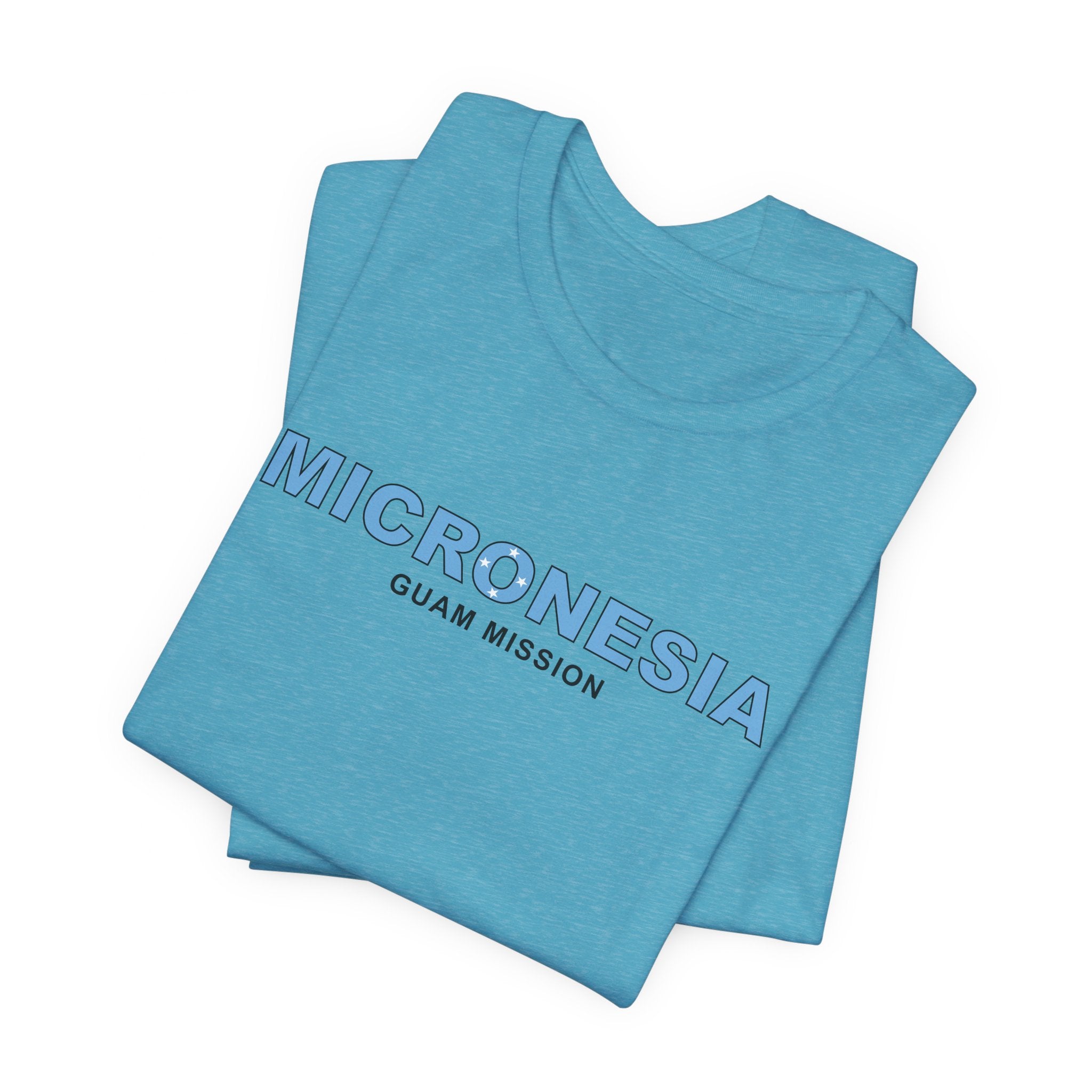 Micronesia Guam Mission Flag Title T-shirt - Mission Wishlist - LDS Missionary Gift Store