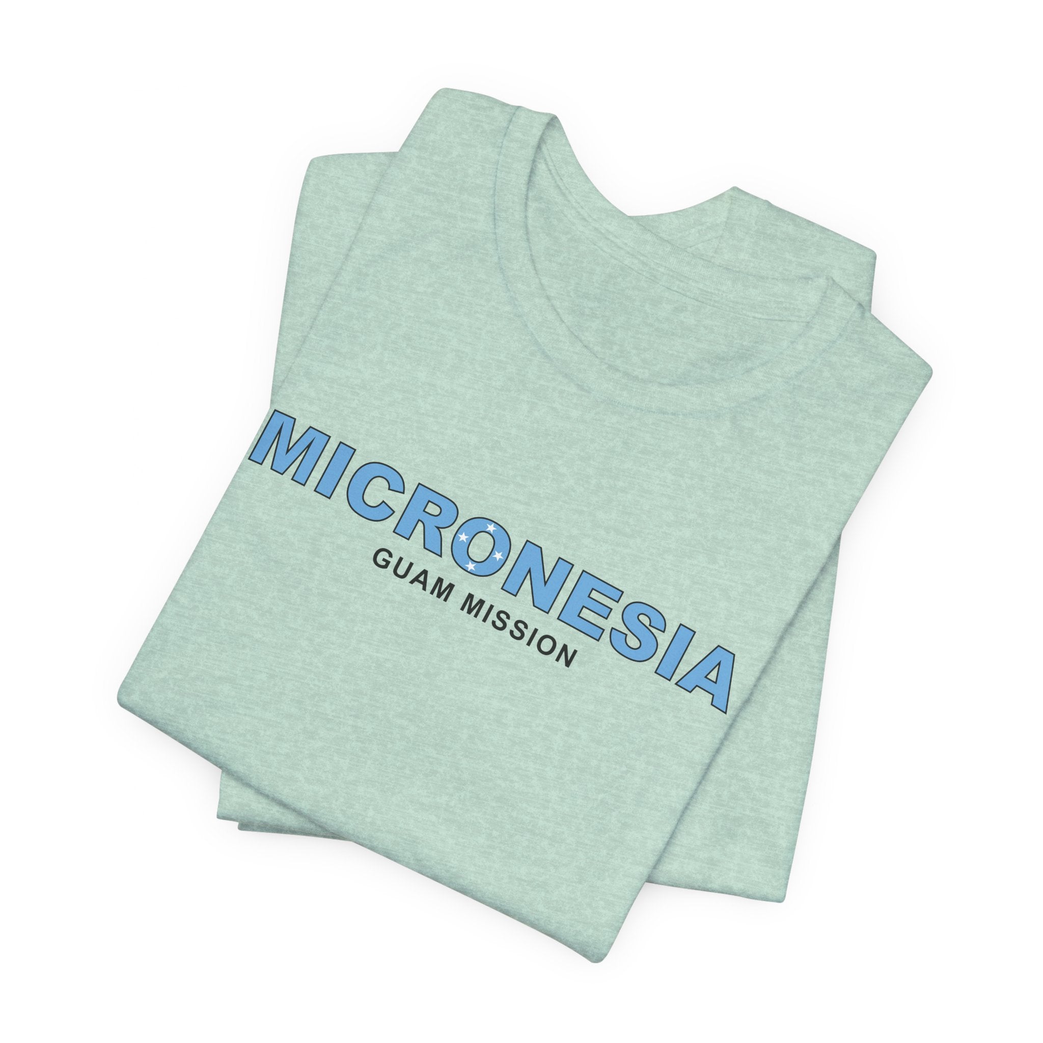Micronesia Guam Mission Flag Title T-shirt - Mission Wishlist - LDS Missionary Gift Store