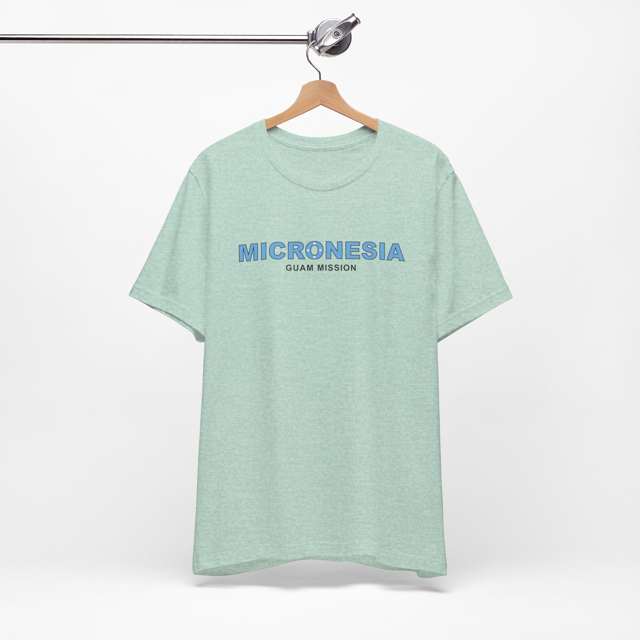 Micronesia Guam Mission Flag Title T-shirt - Mission Wishlist - LDS Missionary Gift Store