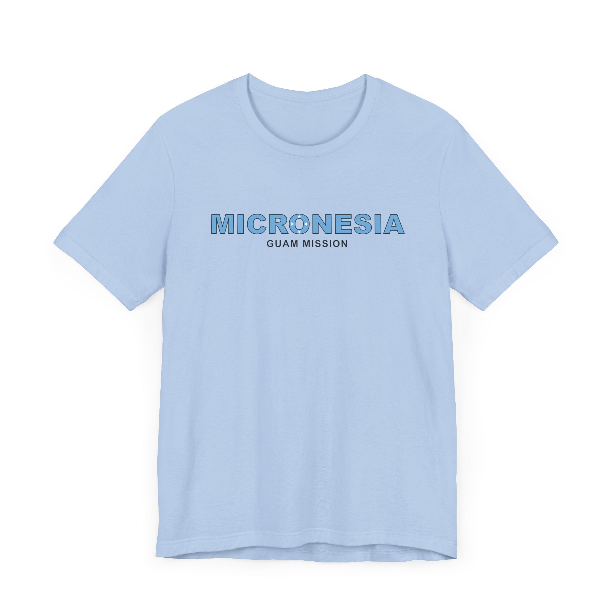 Micronesia Guam Mission Flag Title T-shirt - Mission Wishlist - LDS Missionary Gift Store