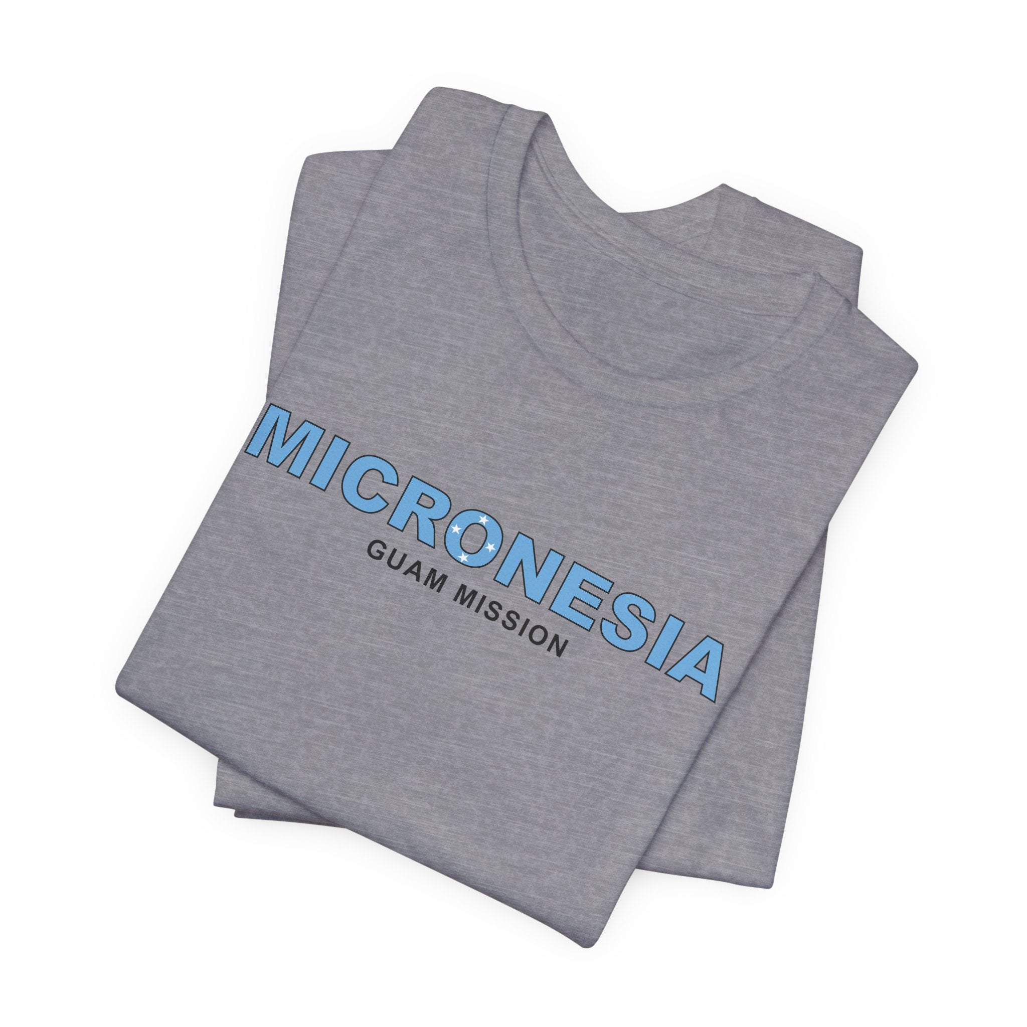 Micronesia Guam Mission Flag Title T-shirt - Mission Wishlist - LDS Missionary Gift Store