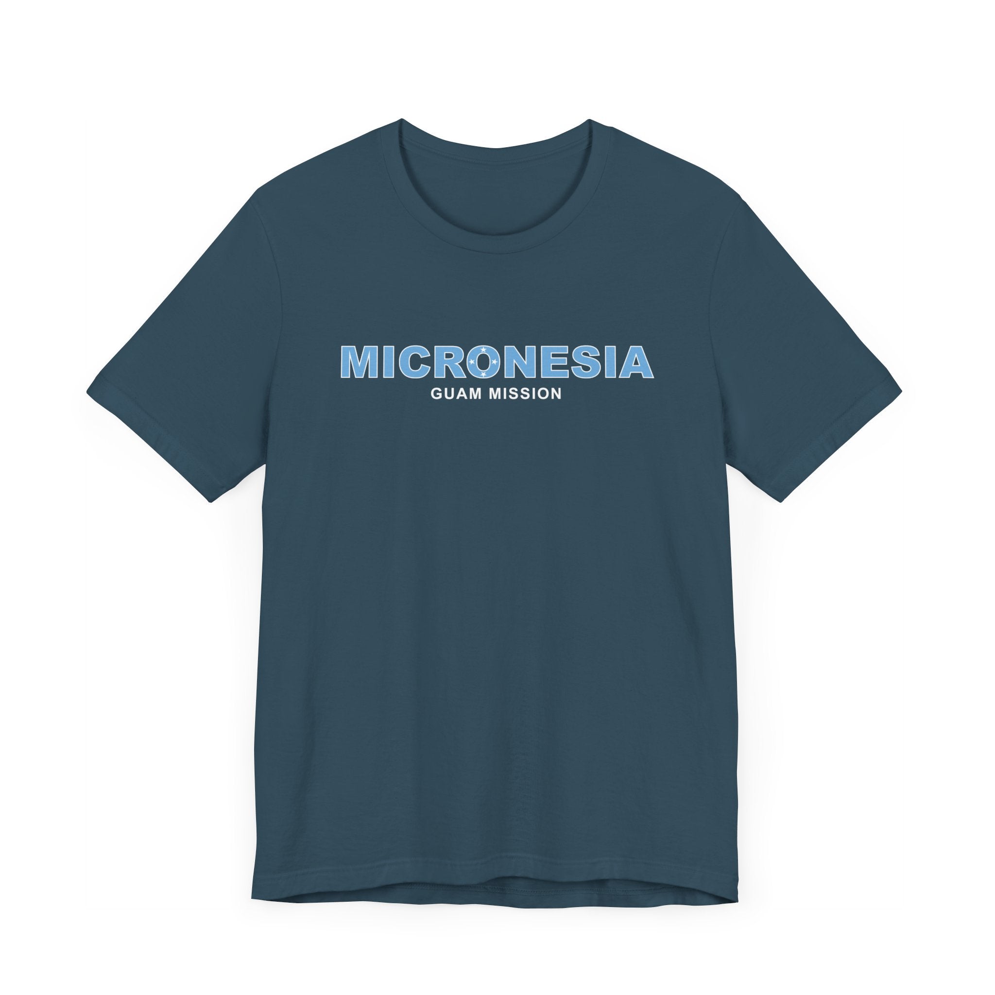 Micronesia Guam Mission Flag Title T-shirt - Mission Wishlist - LDS Missionary Gift Store